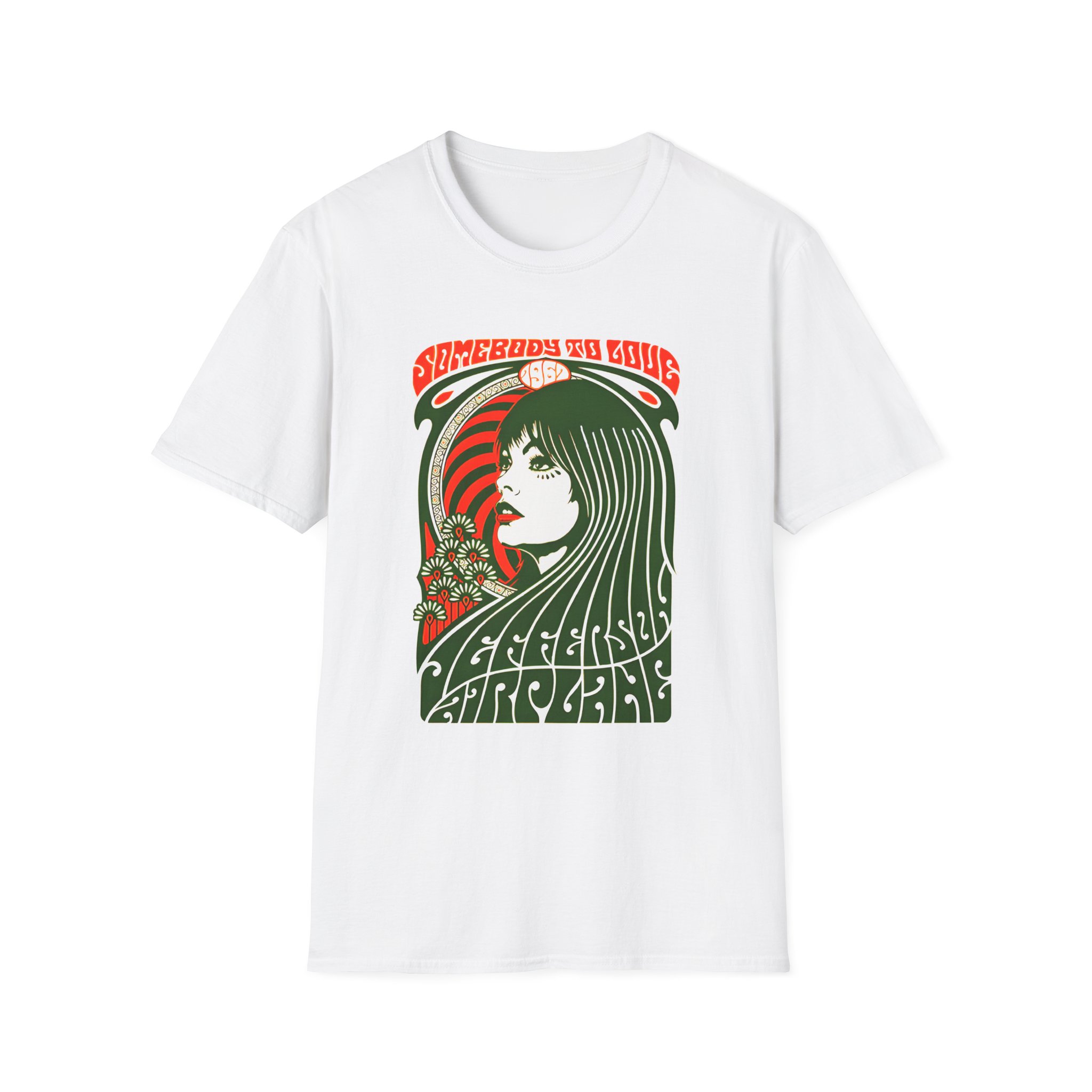 Jefferson Airplane Somebody to Love Unisex Softstyle T-Shirt