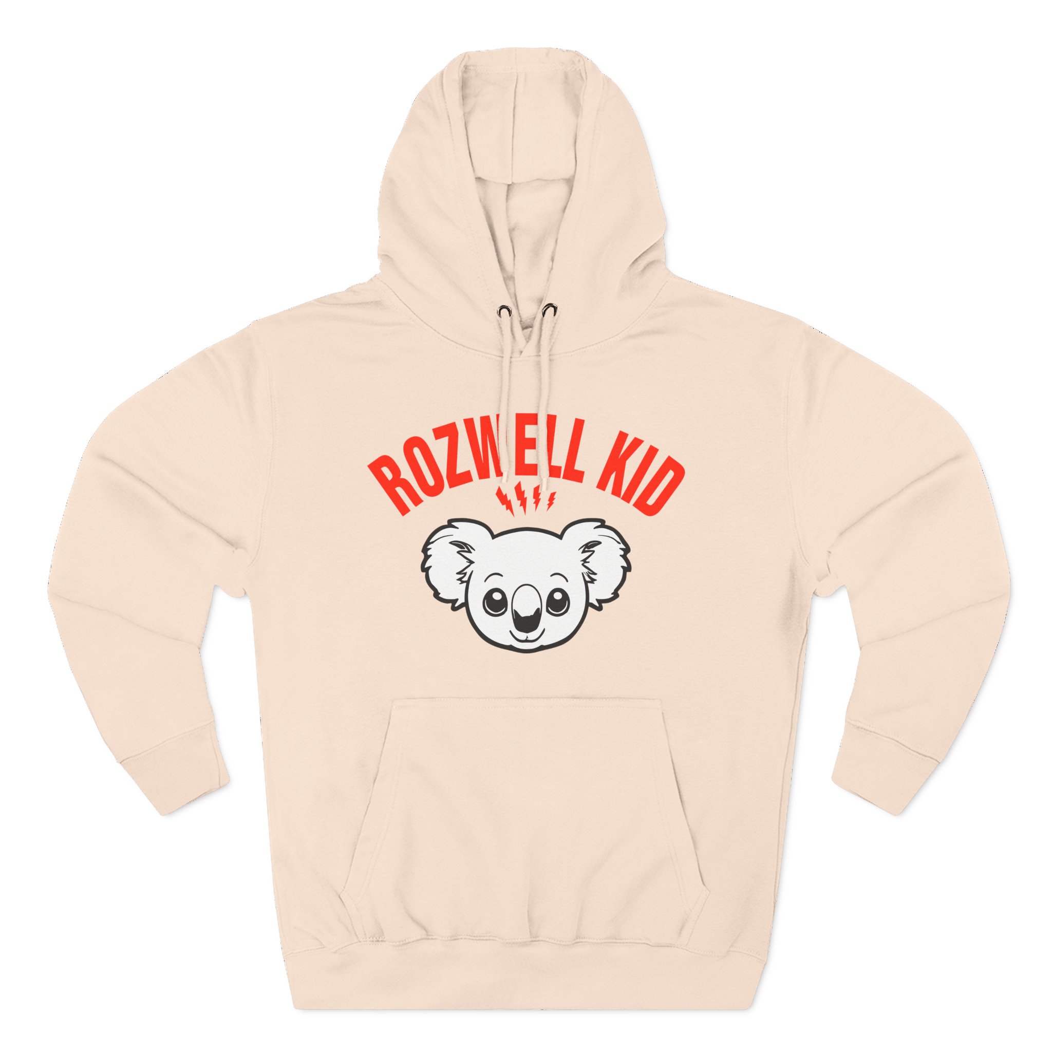 Rozwell Kid Koala Three-Panel Fleece Hoodie