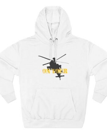 Toby Keith American Soldier Helicopter Three-Panel Fleece Hoodie