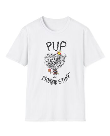 Pup Morbid Stuff Lollipop Unisex Softstyle T-Shirt