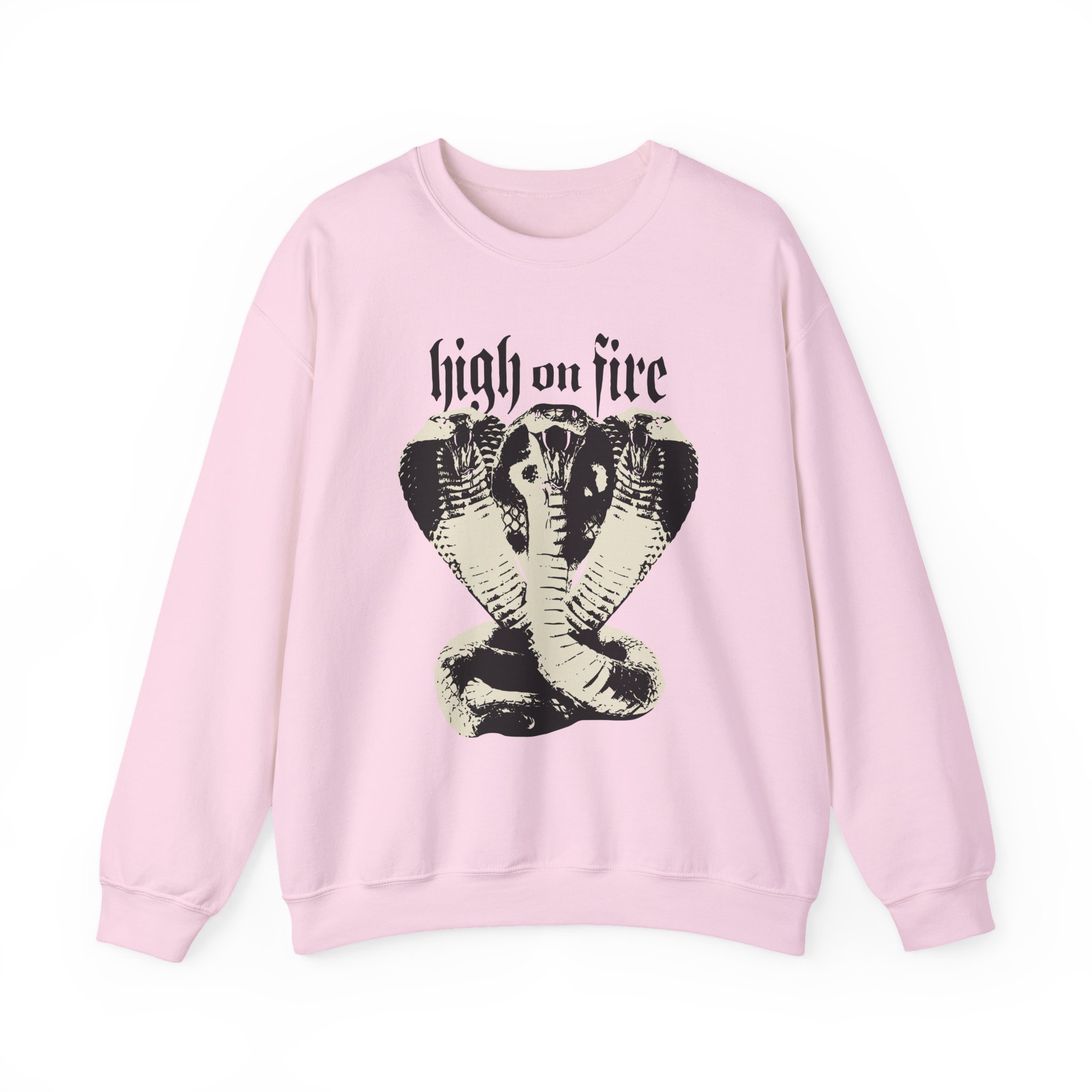 High on Fire Branca Snakes Unisex Heavy Blendâ„¢ Crewneck Sweatshirt