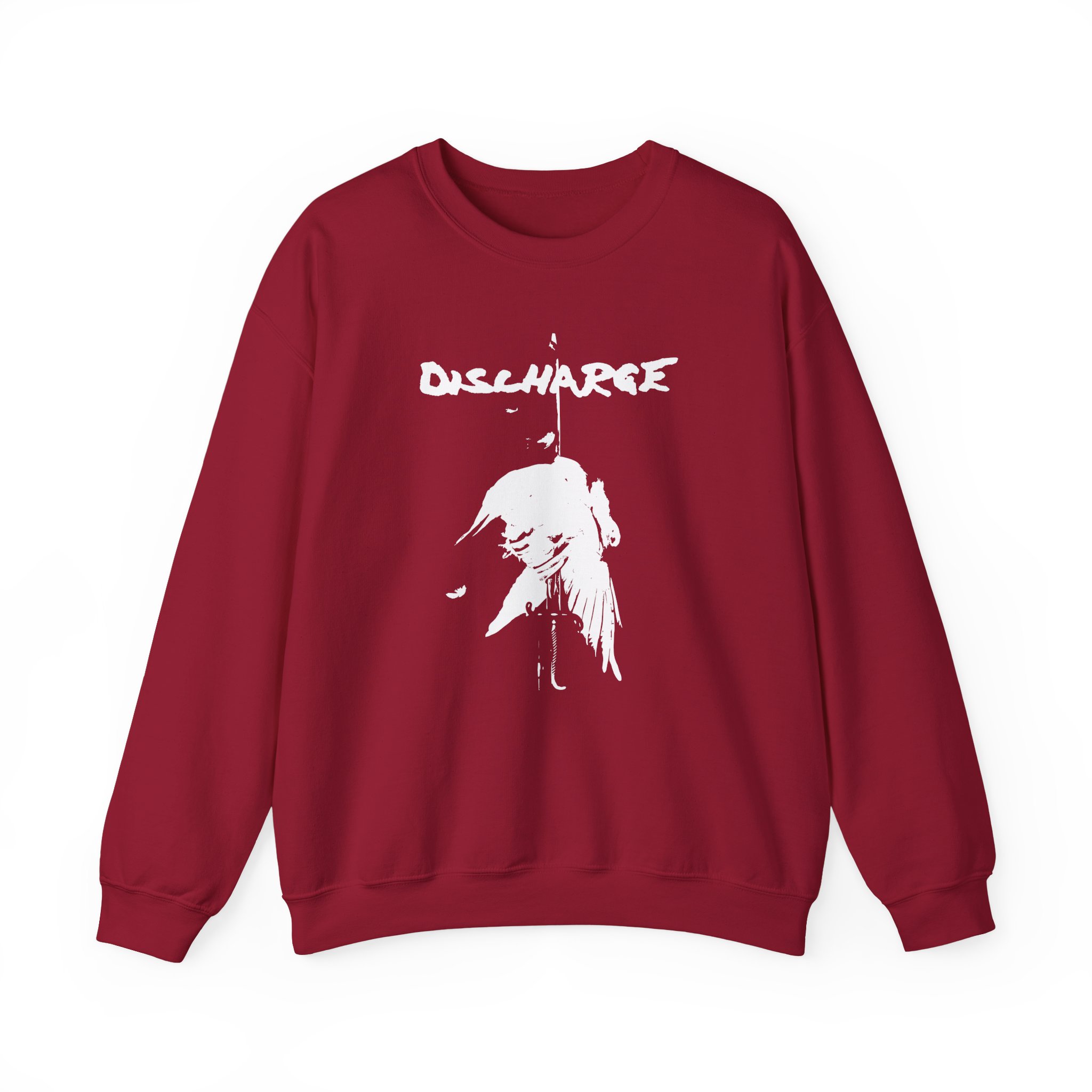 Discharge Never Again Unisex Heavy Blendâ„¢ Crewneck Sweatshirt
