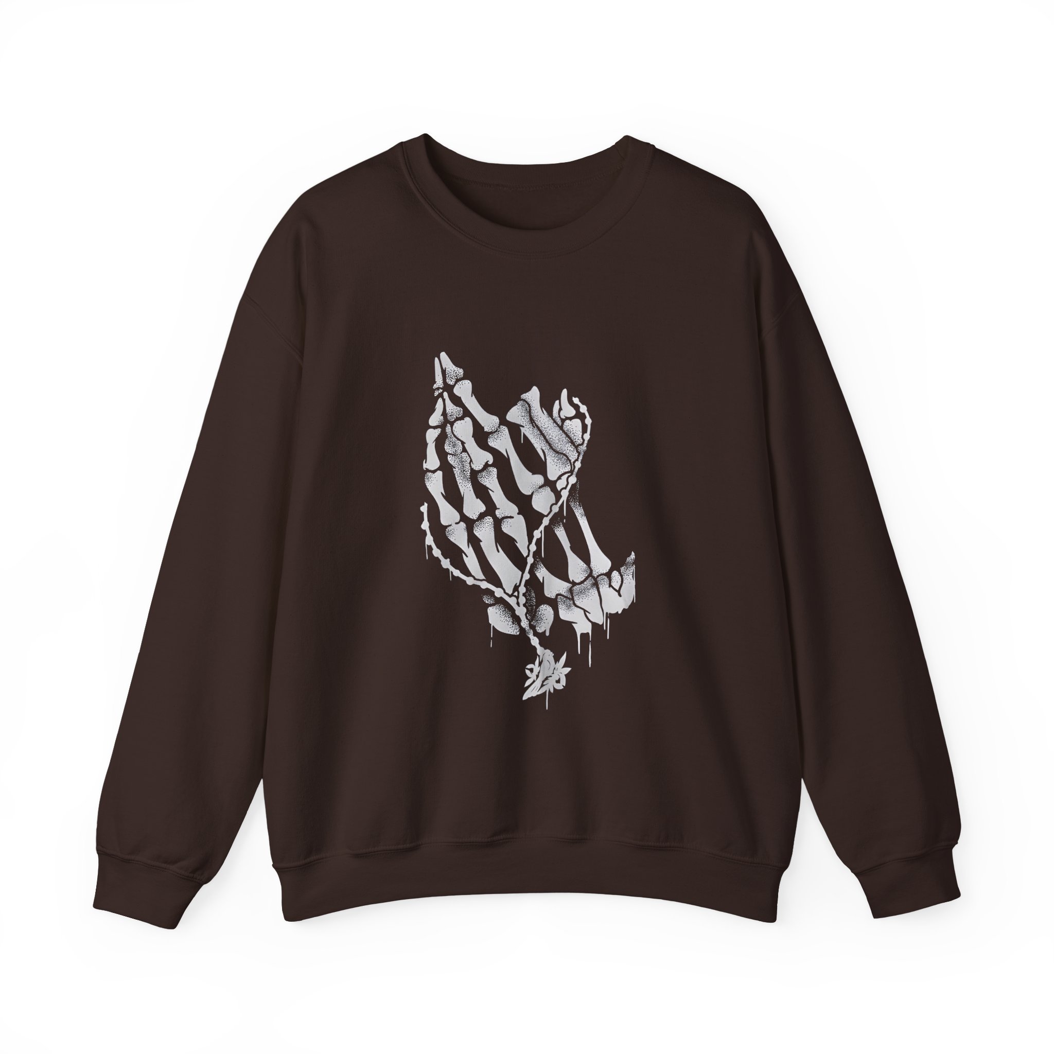 Bayside Praying Hands Unisex Heavy Blendâ„¢ Crewneck Sweatshirt