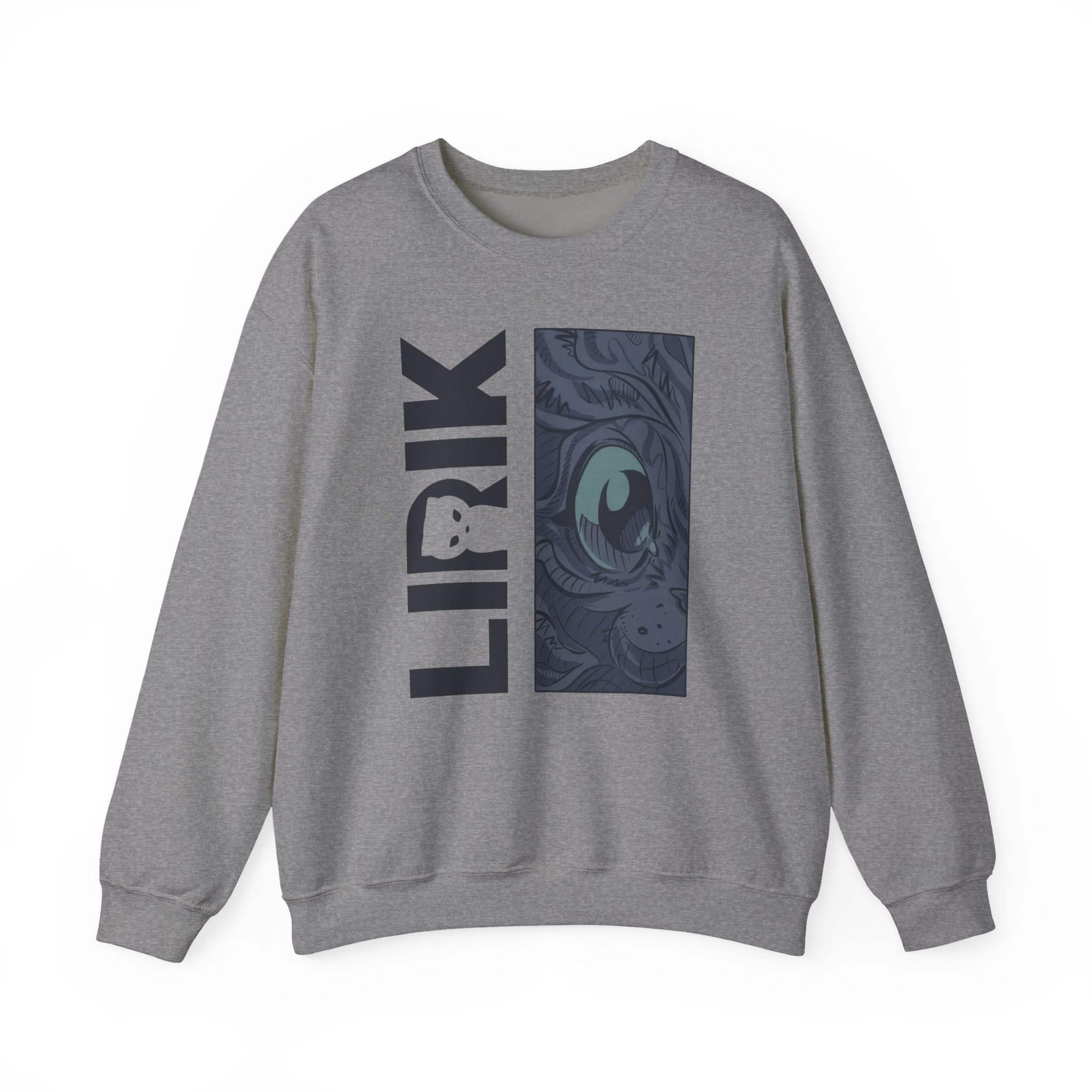 Lirik Mightnight Stealth Unisex Heavy Blendâ„¢ Crewneck Sweatshirt