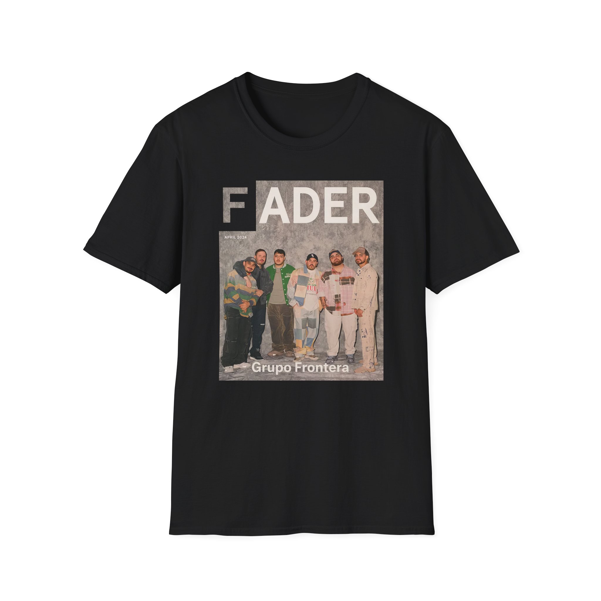Grupo Frontera the Fader Cover Unisex Softstyle T-Shirt