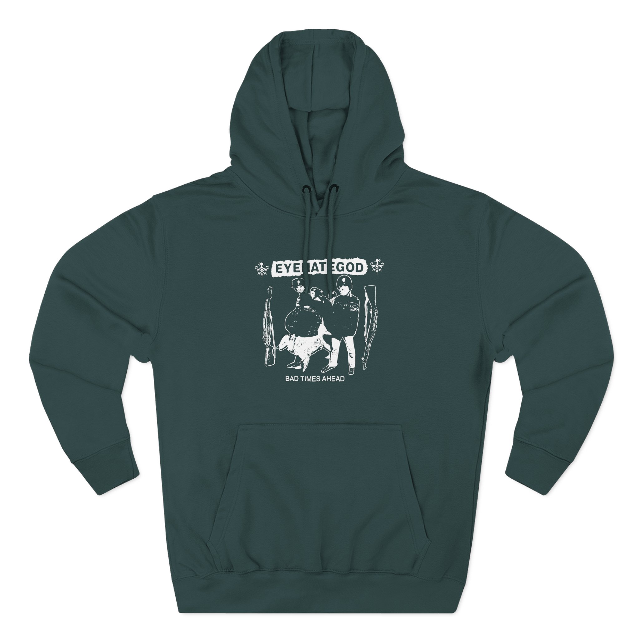 Eyehategod Bad Times Ahead Three-Panel Fleece Hoodie