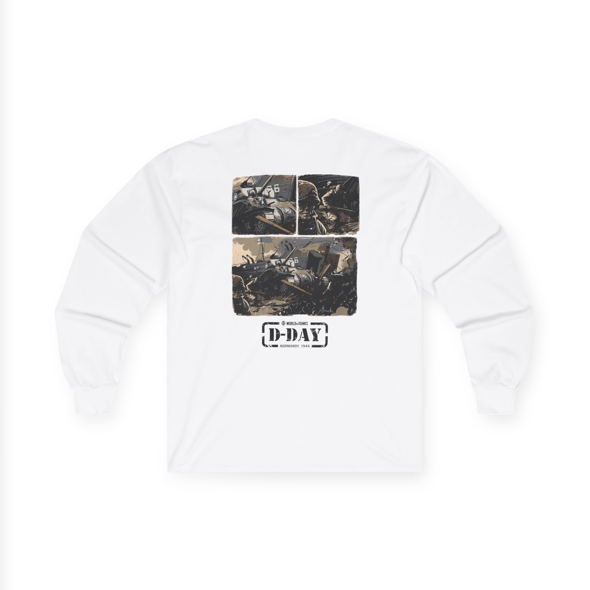 World of Tank Wot D-day Fury Storm Unisex Ultra Cotton Long Sleeve Tee