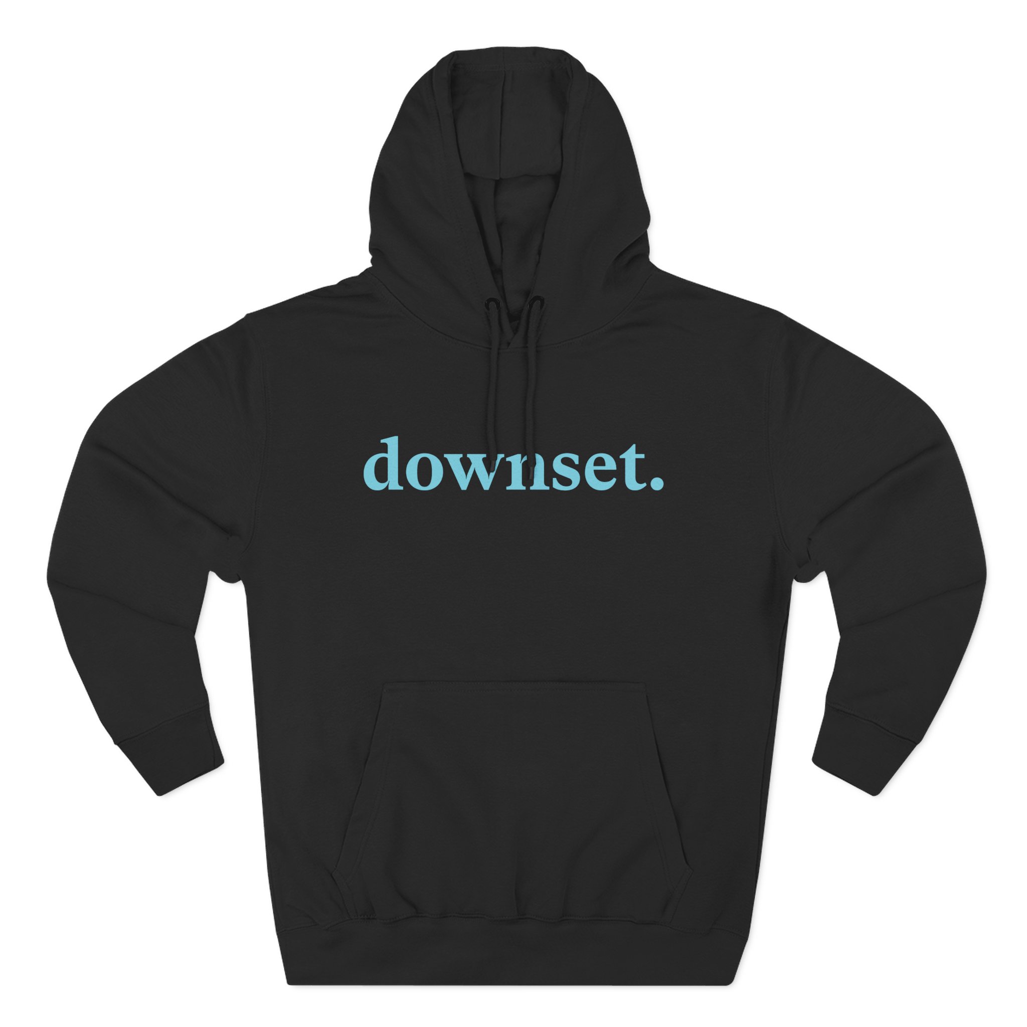 Downset Three-Panel Fleece Hoodie