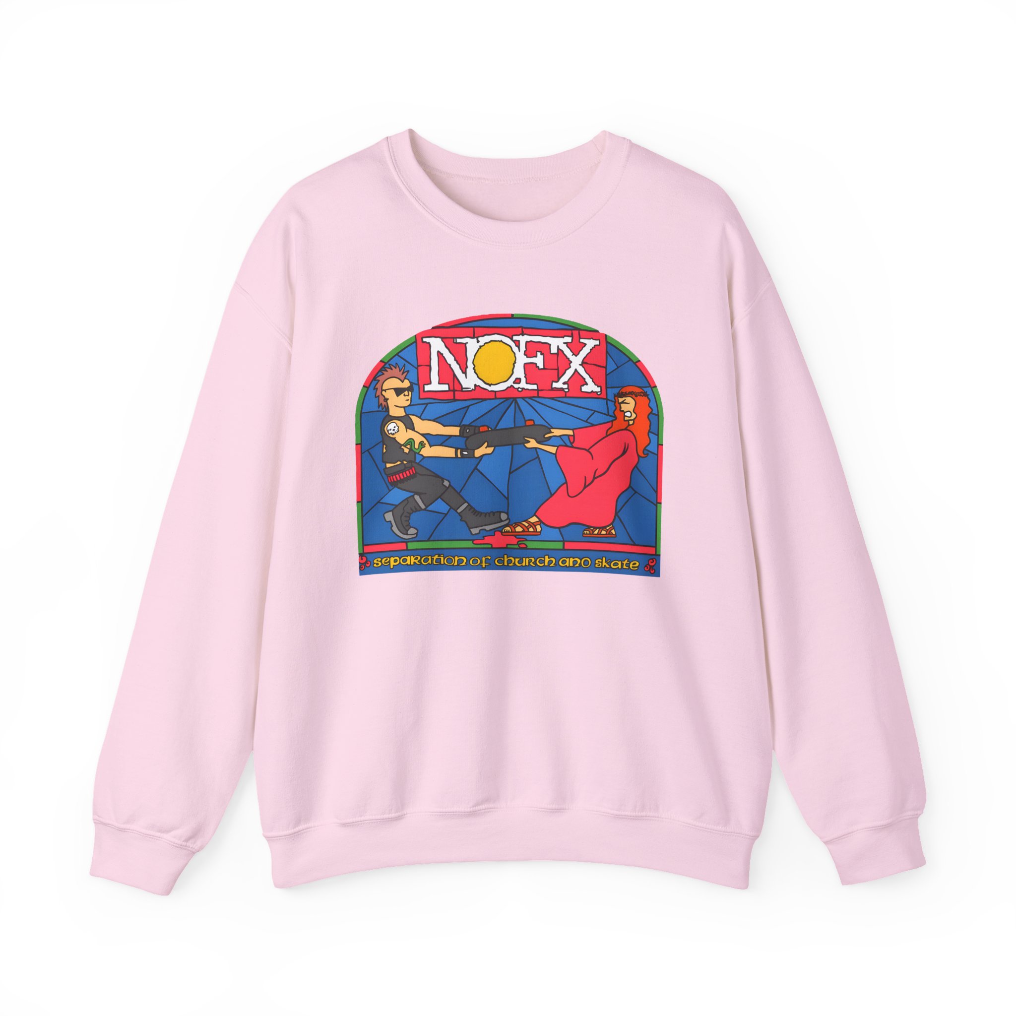 Nofx Seperation Unisex Heavy Blendâ„¢ Crewneck Sweatshirt