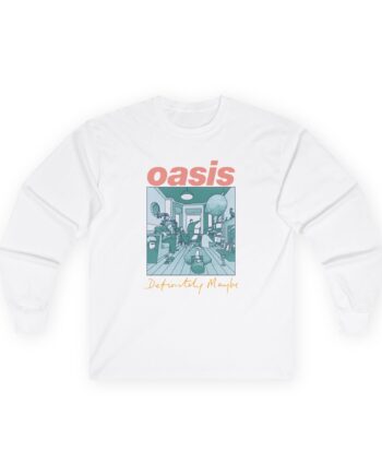Oasis Definitely Maybe Artwork Unisex Ultra Cotton Long Sleeve Tee