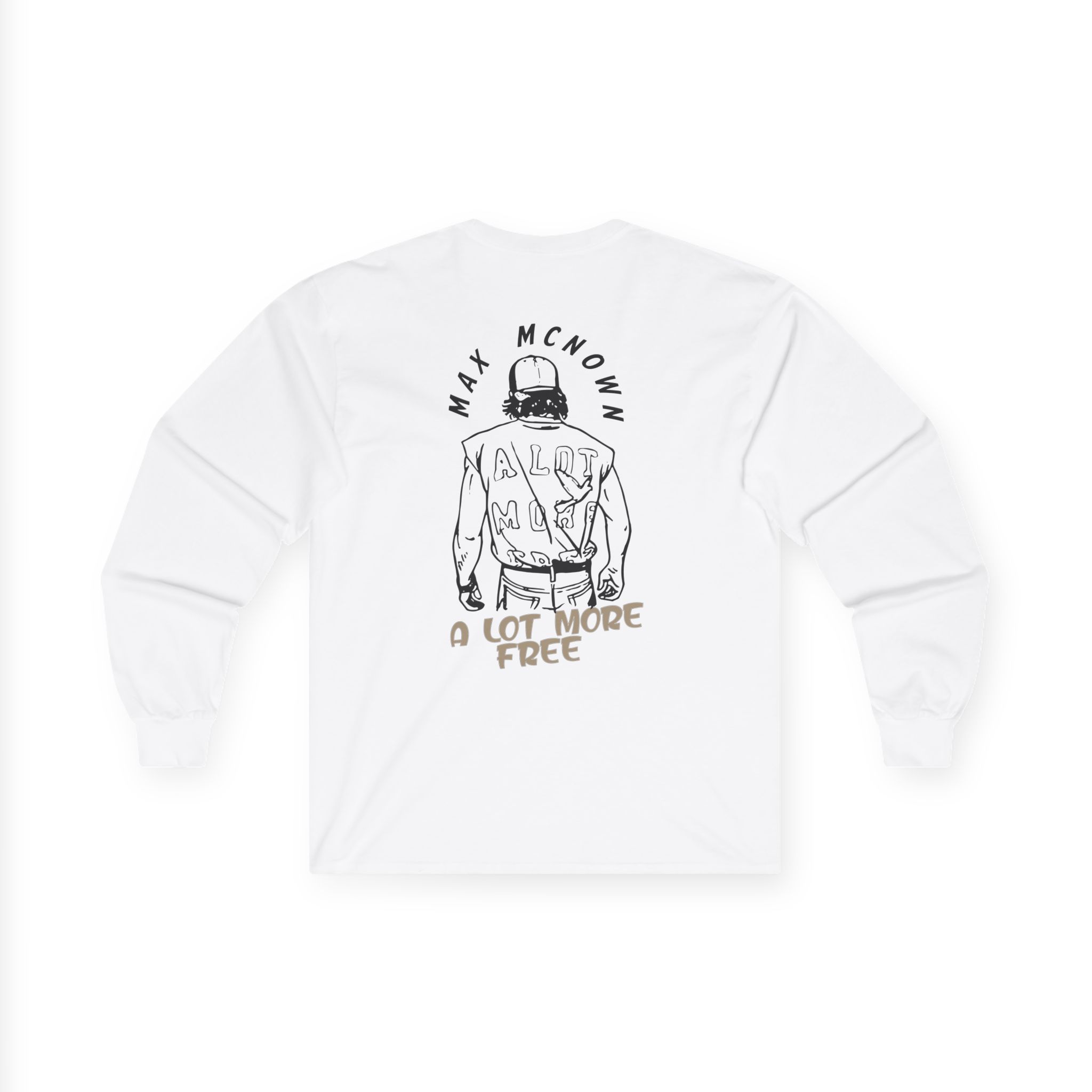 Max Mcnown Illustrated Sketch Unisex Ultra Cotton Long Sleeve Tee