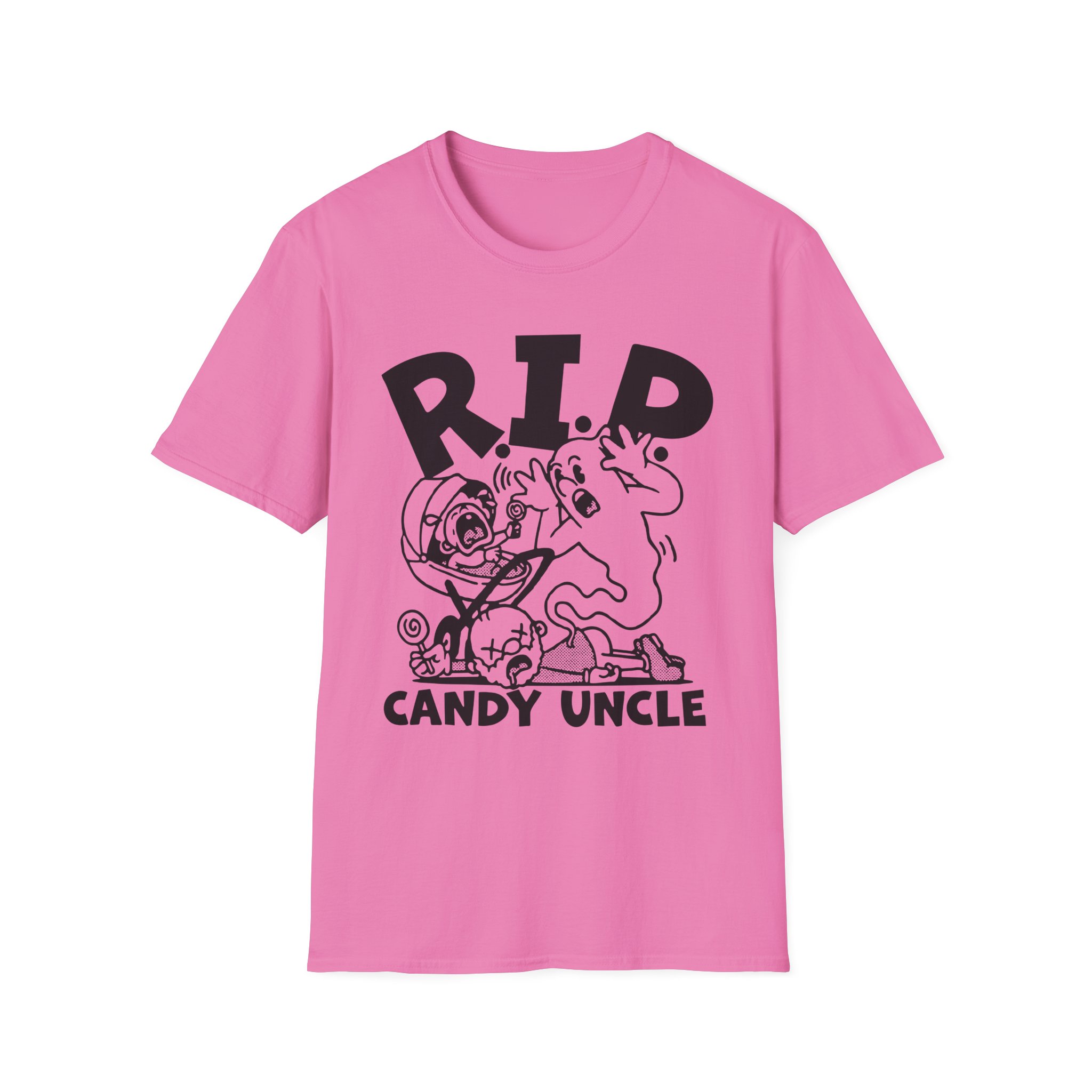 Distractible Candy Uncle Unisex Softstyle T-Shirt