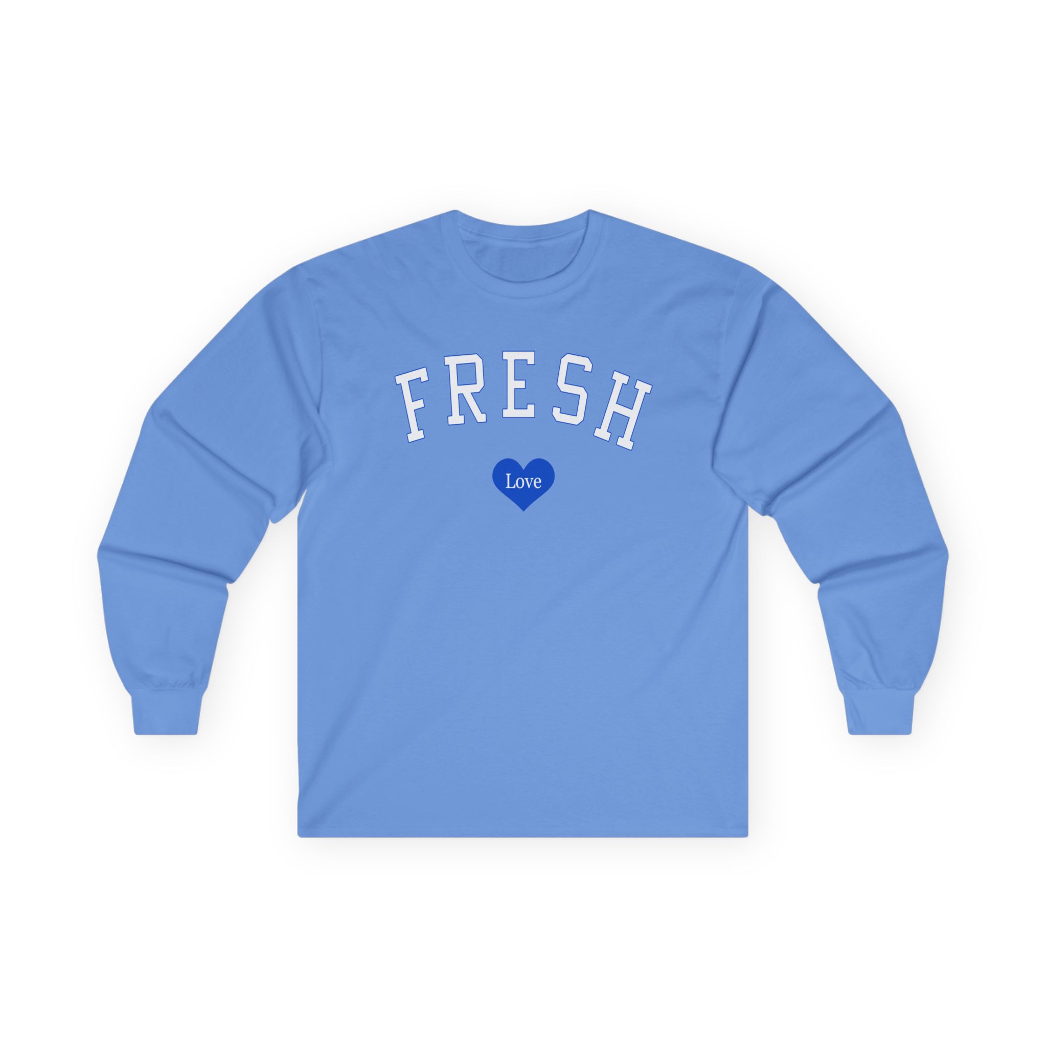 Fresh Love Varsity Unisex Ultra Cotton Long Sleeve Tee