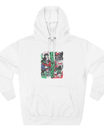 Accused Ad Panic in the Casket Three-Panel Fleece Hoodie