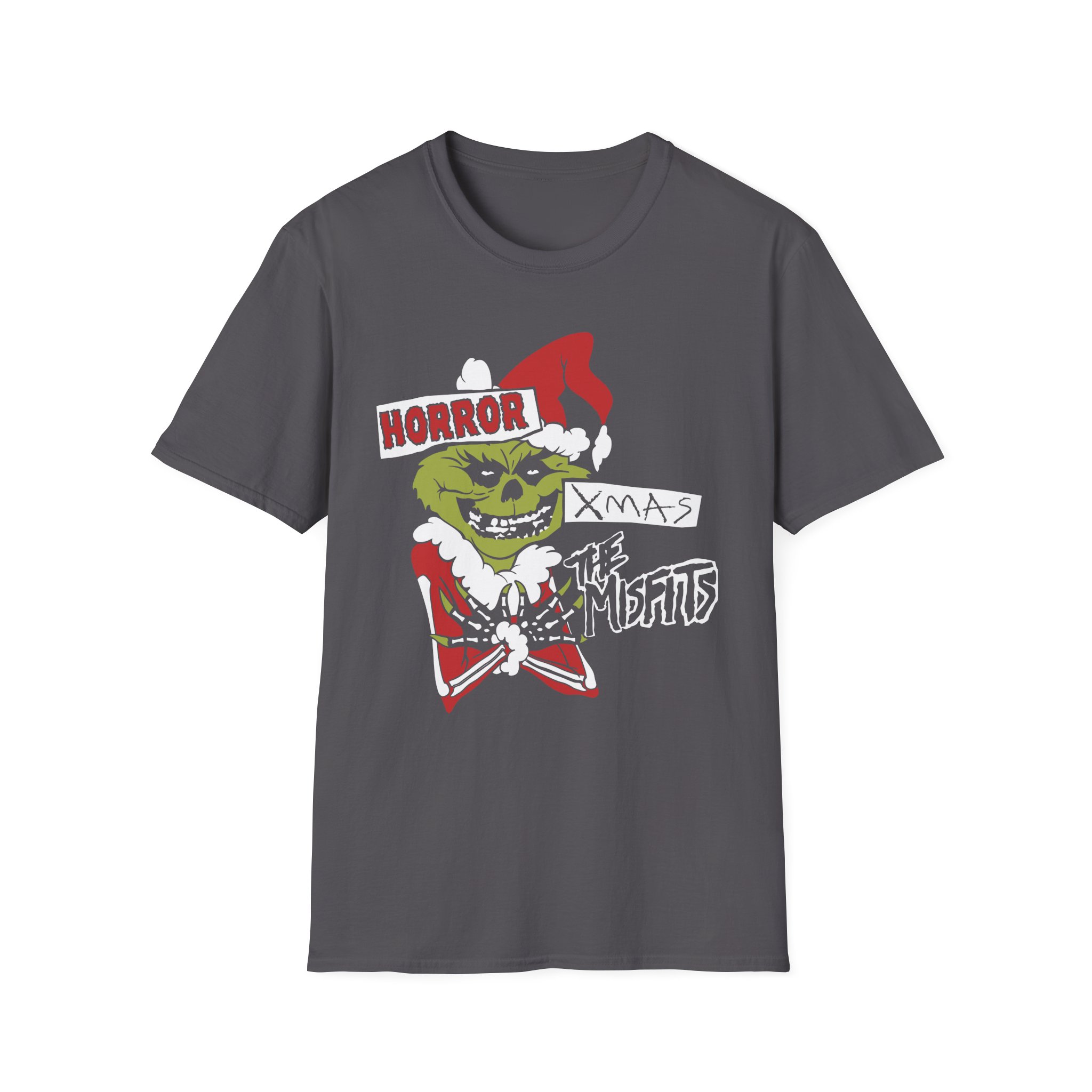 Misfits Horror Xmas Unisex Softstyle T-Shirt