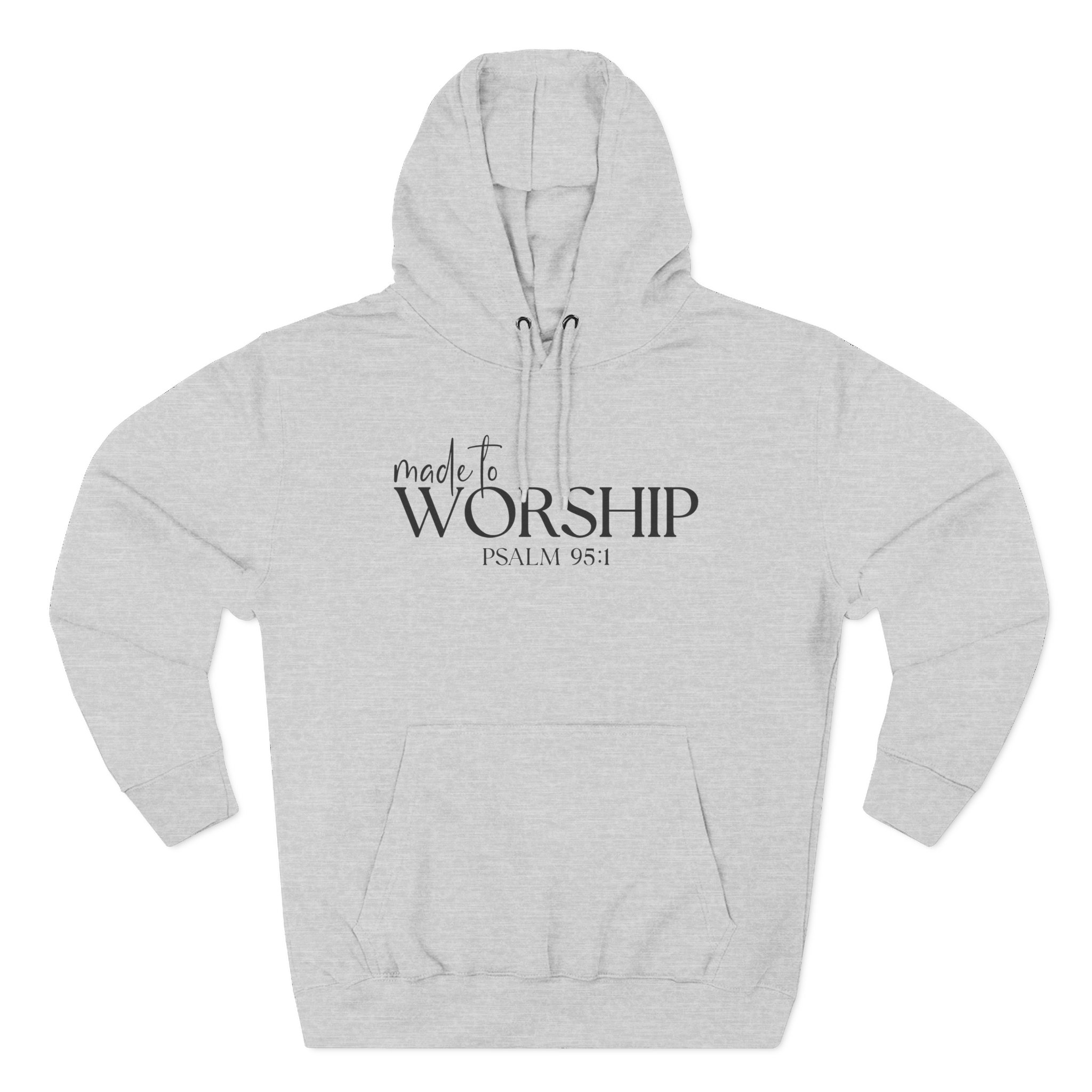 Montez Made to Worship Three-Panel Fleece Hoodie