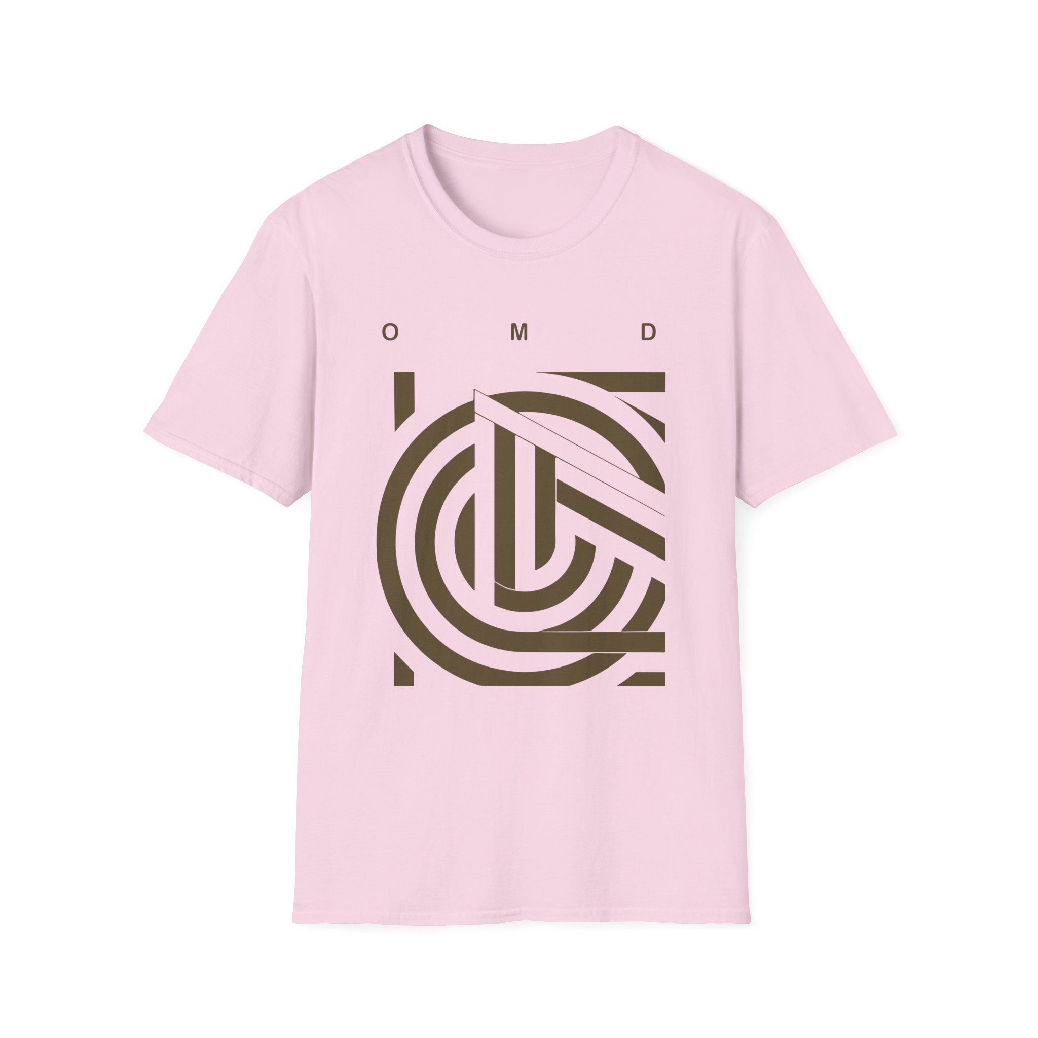 Omd Souvenir Bronze Lines Unisex Softstyle T-Shirt