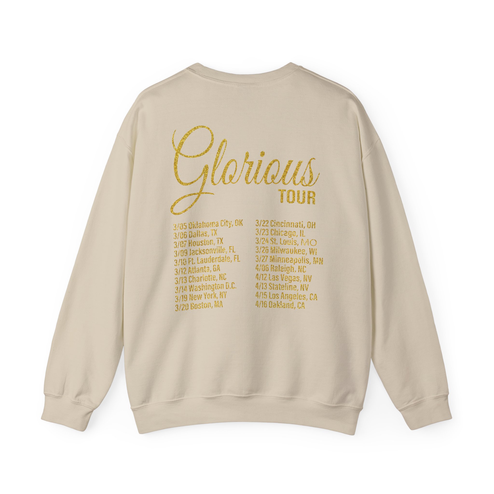 Glorilla Glorious Tour Unisex Heavy Blendâ„¢ Crewneck Sweatshirt