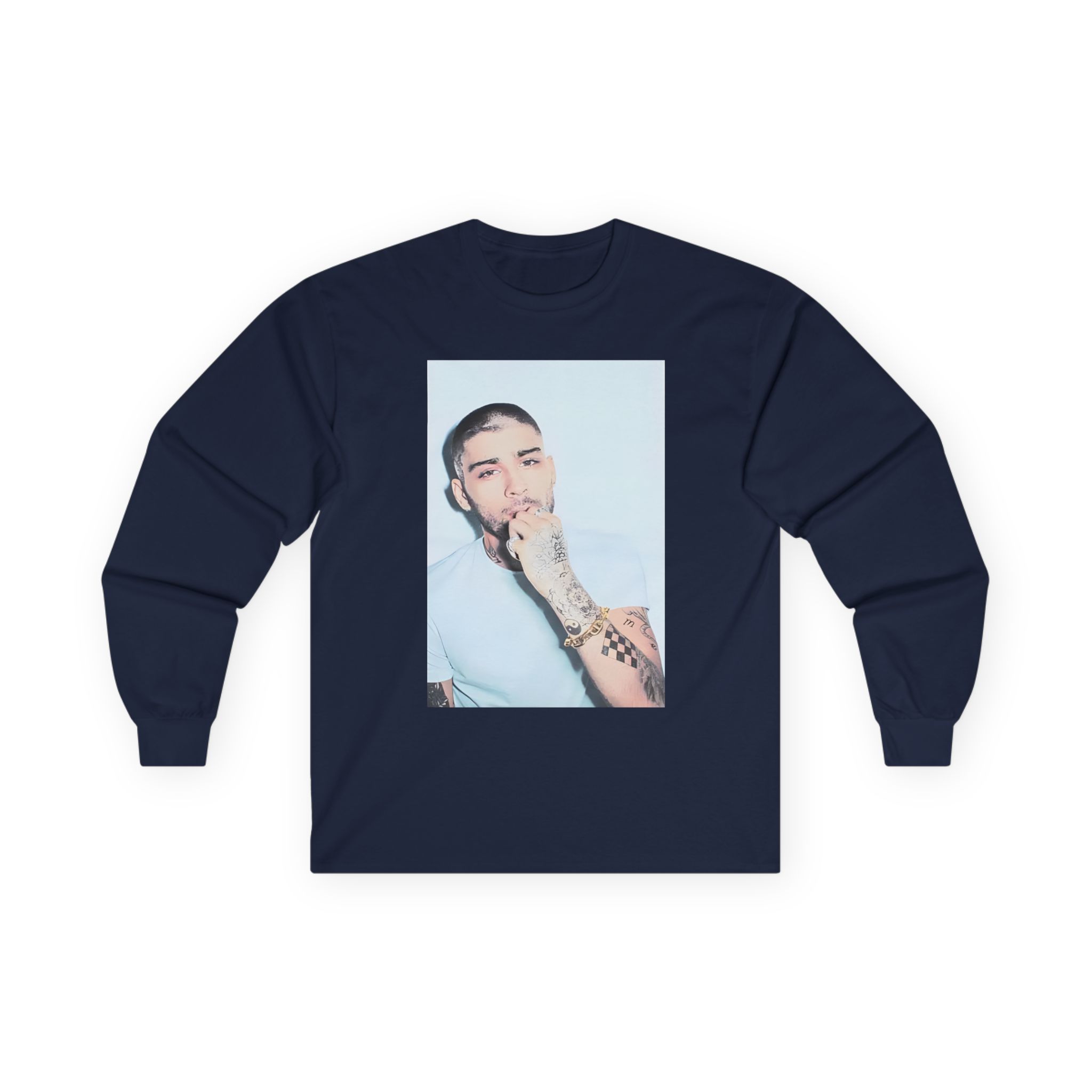 Zayn Malik Photo Unisex Ultra Cotton Long Sleeve Tee