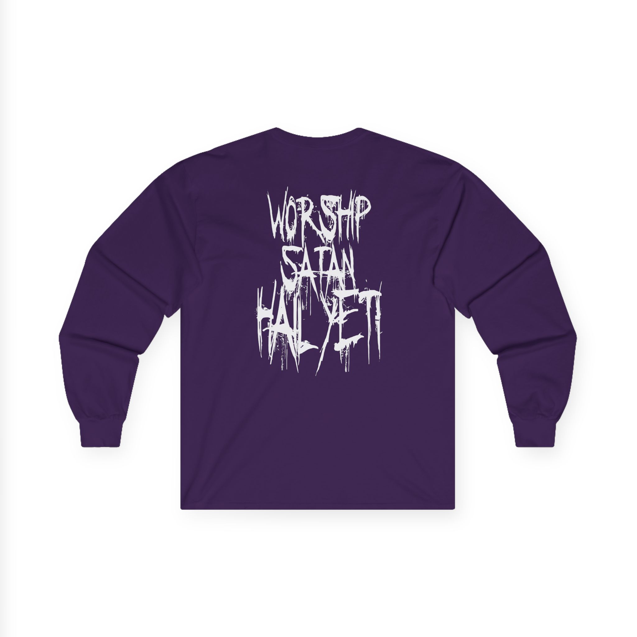 All Hail the Yeti Worship Satan Unisex Ultra Cotton Long Sleeve Tee