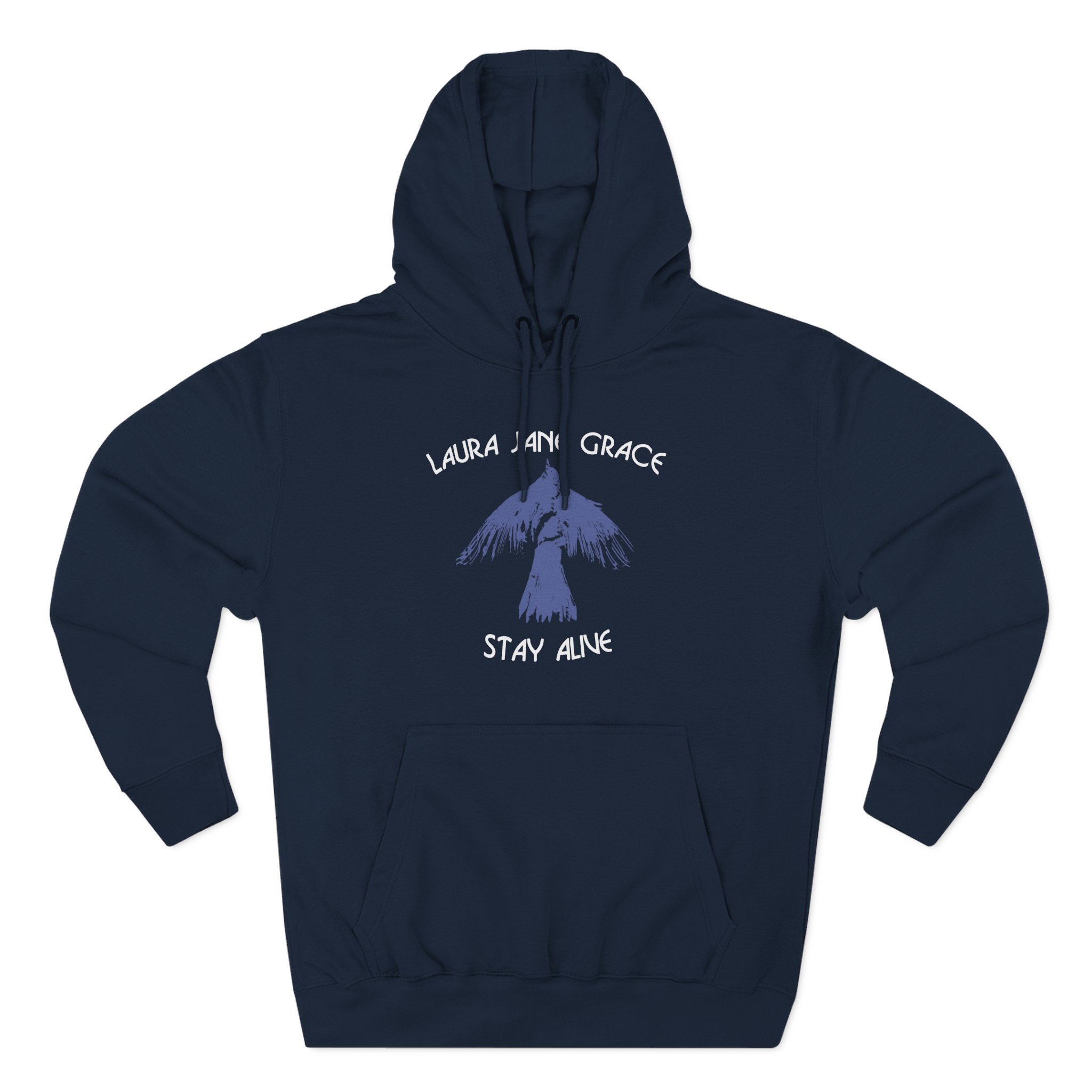 Laura Jane Grace Stay Alive Three-Panel Fleece Hoodie