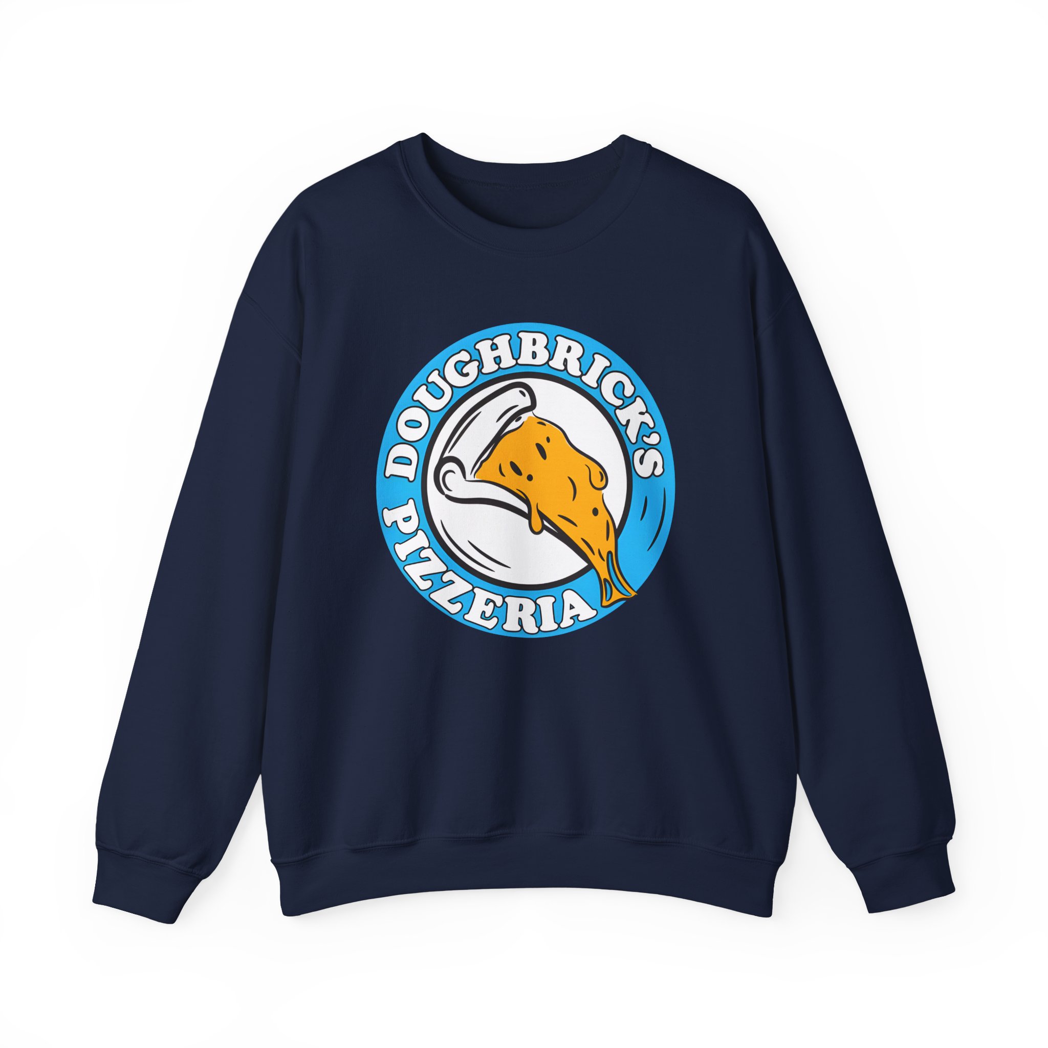 David Dobrik Doughbriks Pizza Unisex Heavy Blendâ„¢ Crewneck Sweatshirt