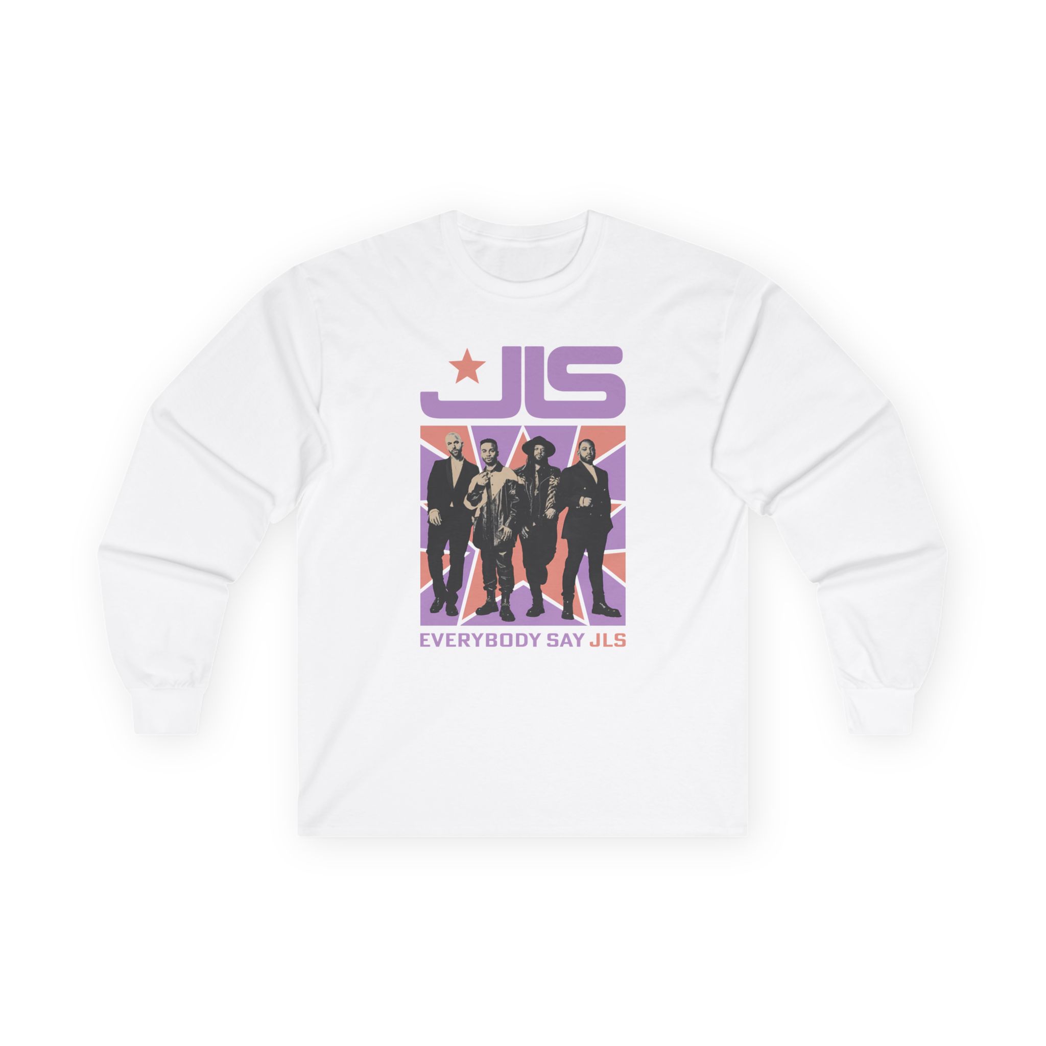 JLS, Everybody Say JLS Photo Star Unisex Ultra Cotton Long Sleeve Tee