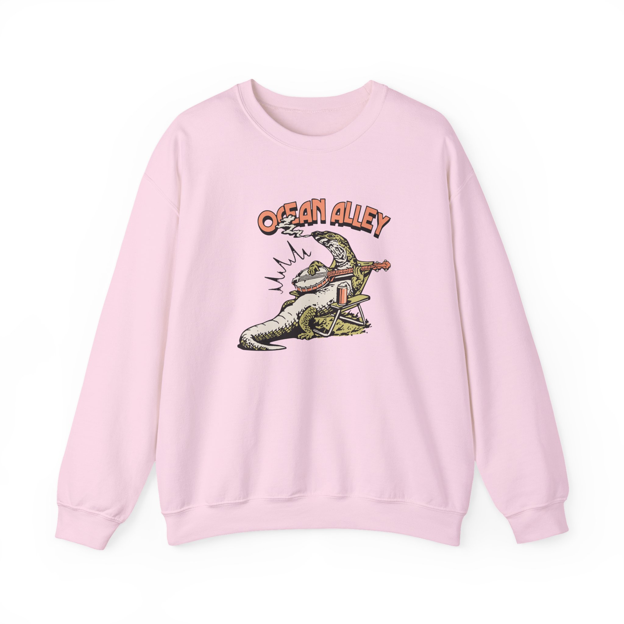 Ocean Alley Lizard Unisex Heavy Blendâ„¢ Crewneck Sweatshirt