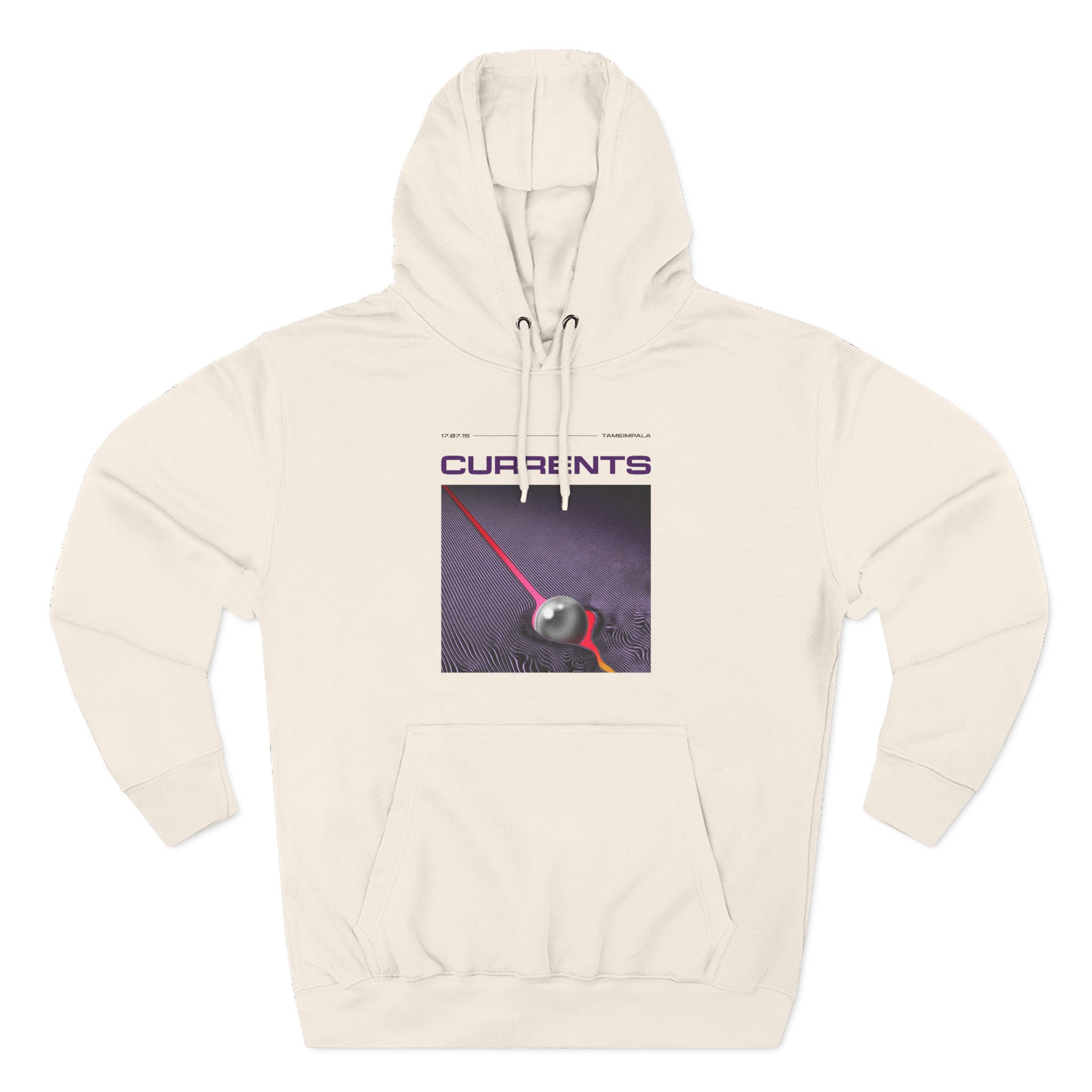 Tame Impala Three-Panel Fleece Hoodie