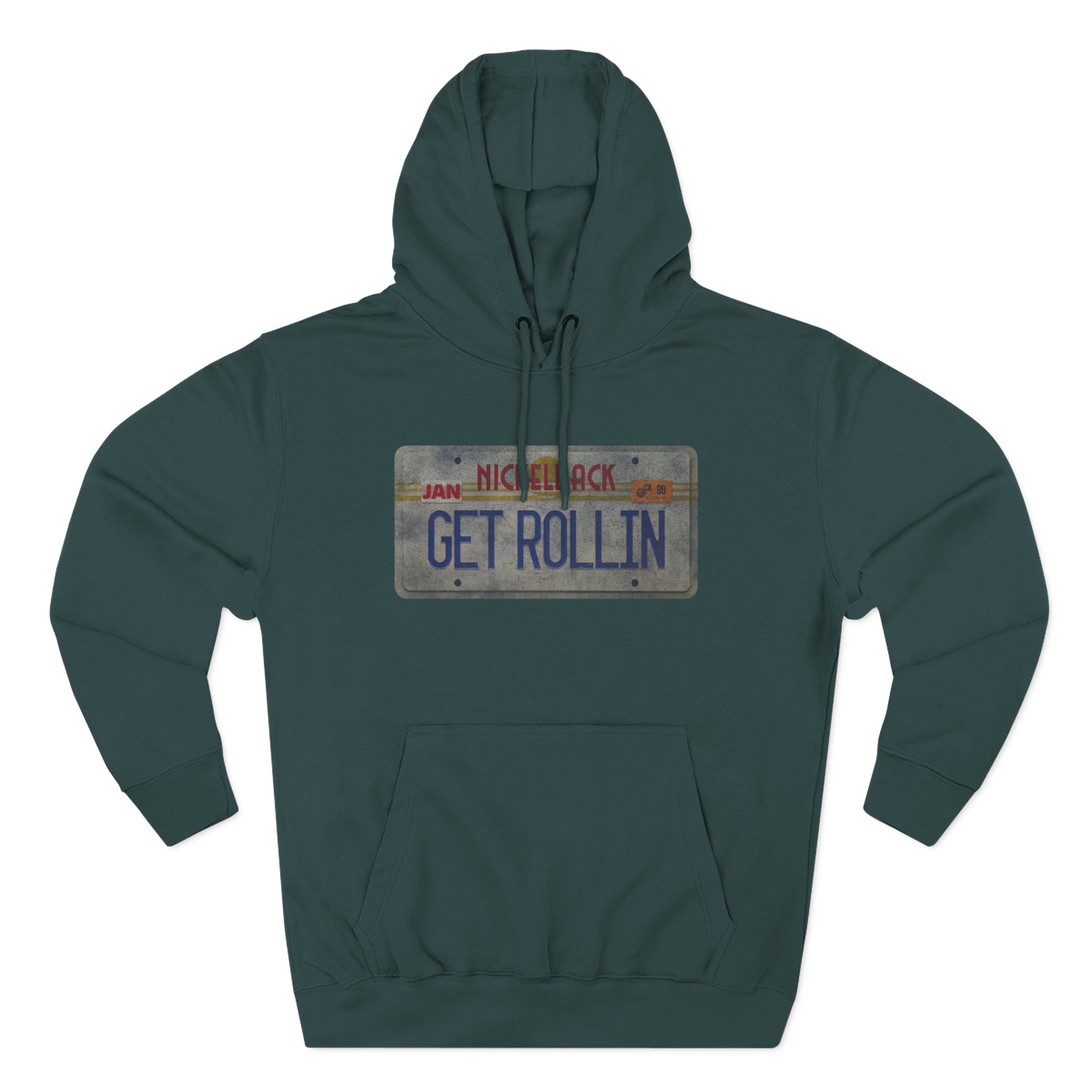 Nickelback Get Rollin Three-Panel Fleece Hoodie