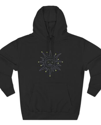 Aurora Three-Panel Fleece Hoodie