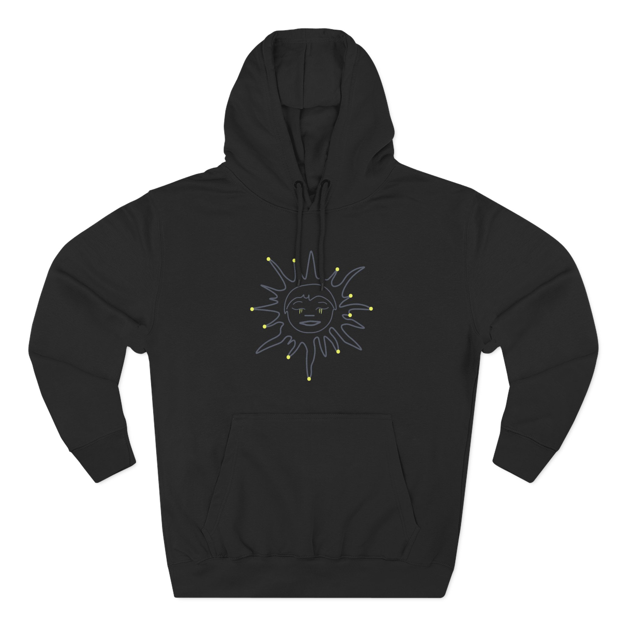 Aurora Three-Panel Fleece Hoodie