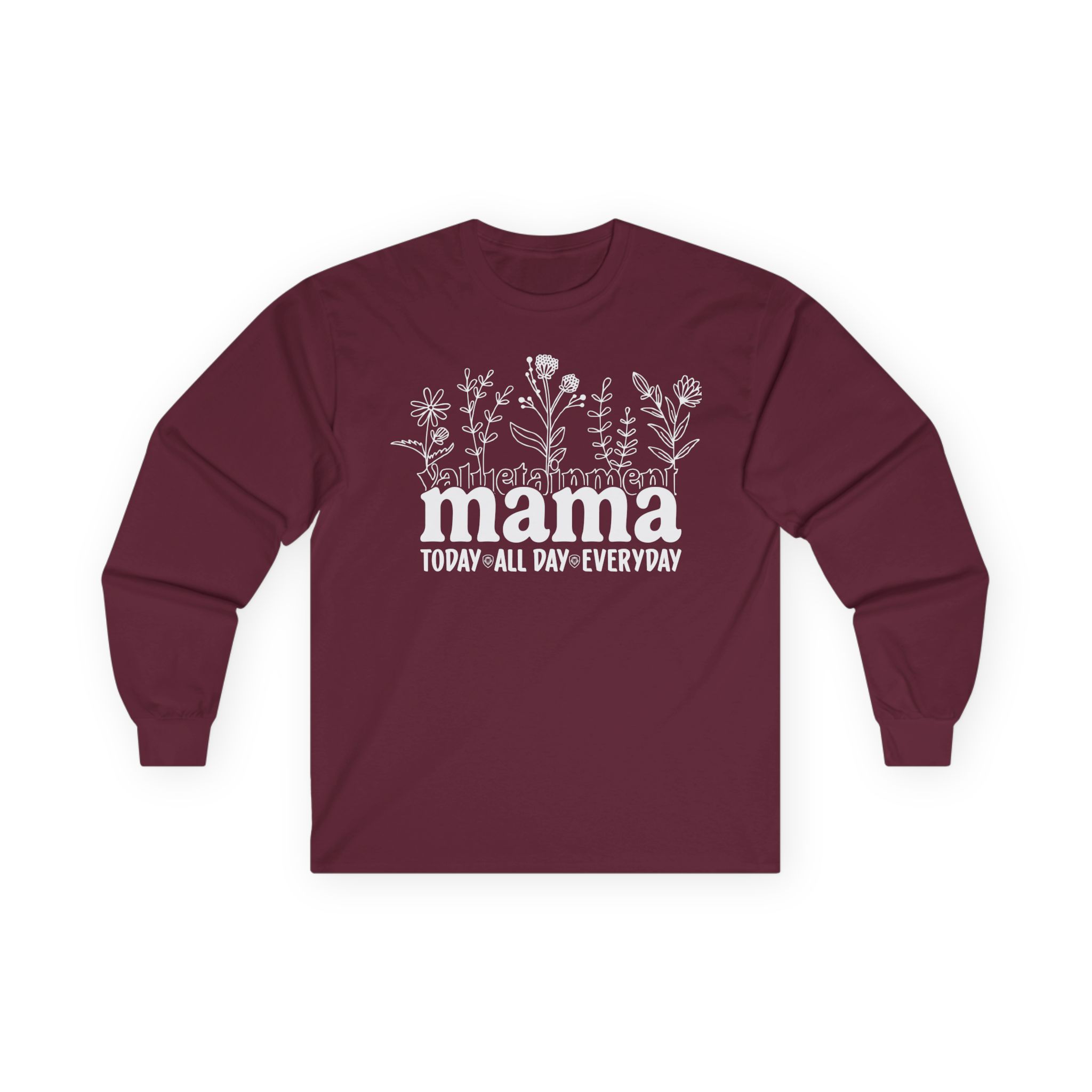 Valuetainment Future Looks Bright Lilac Everyday Vt Mama Unisex Ultra Cotton Long Sleeve Tee