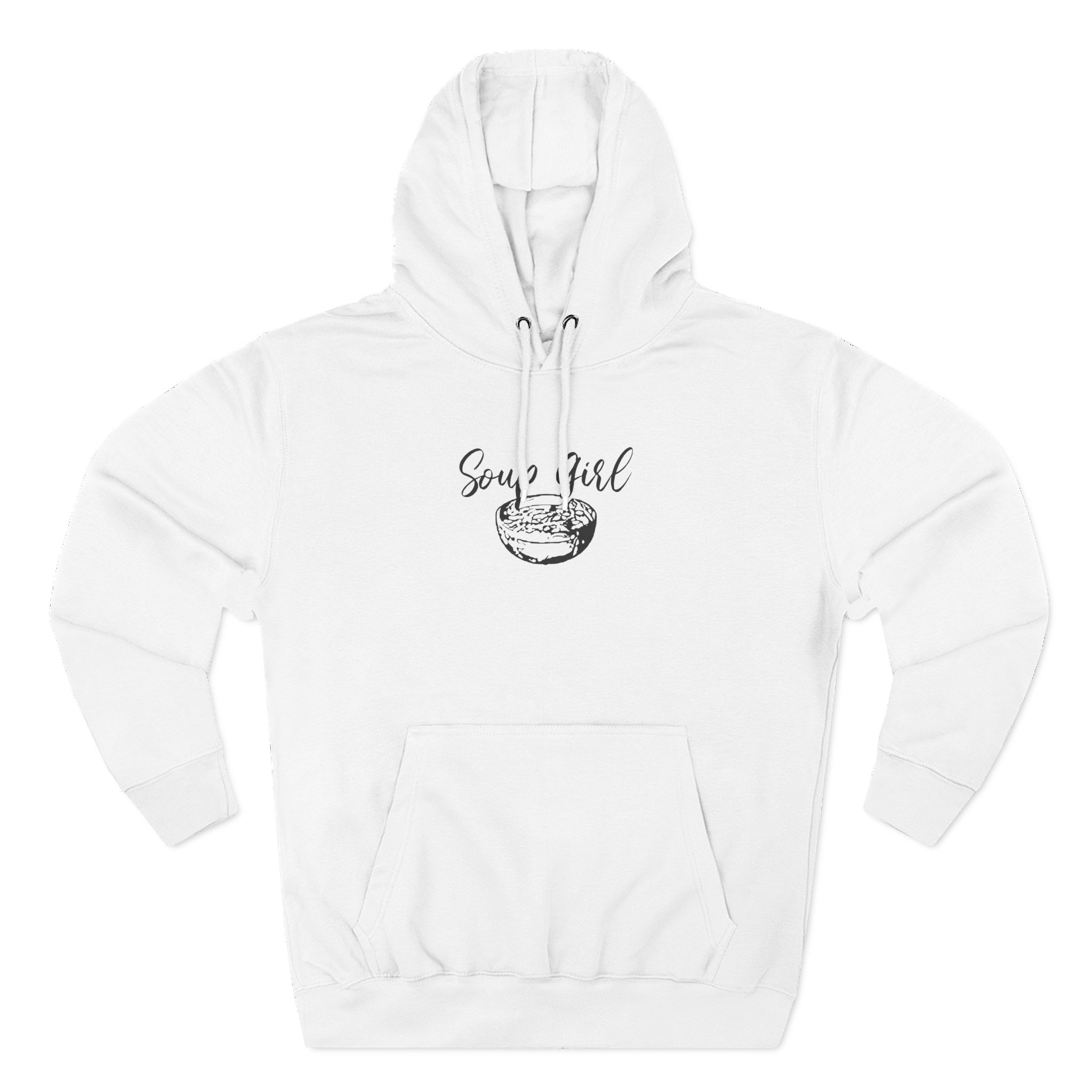 Kat Timpf Soup Girl Three-Panel Fleece Hoodie