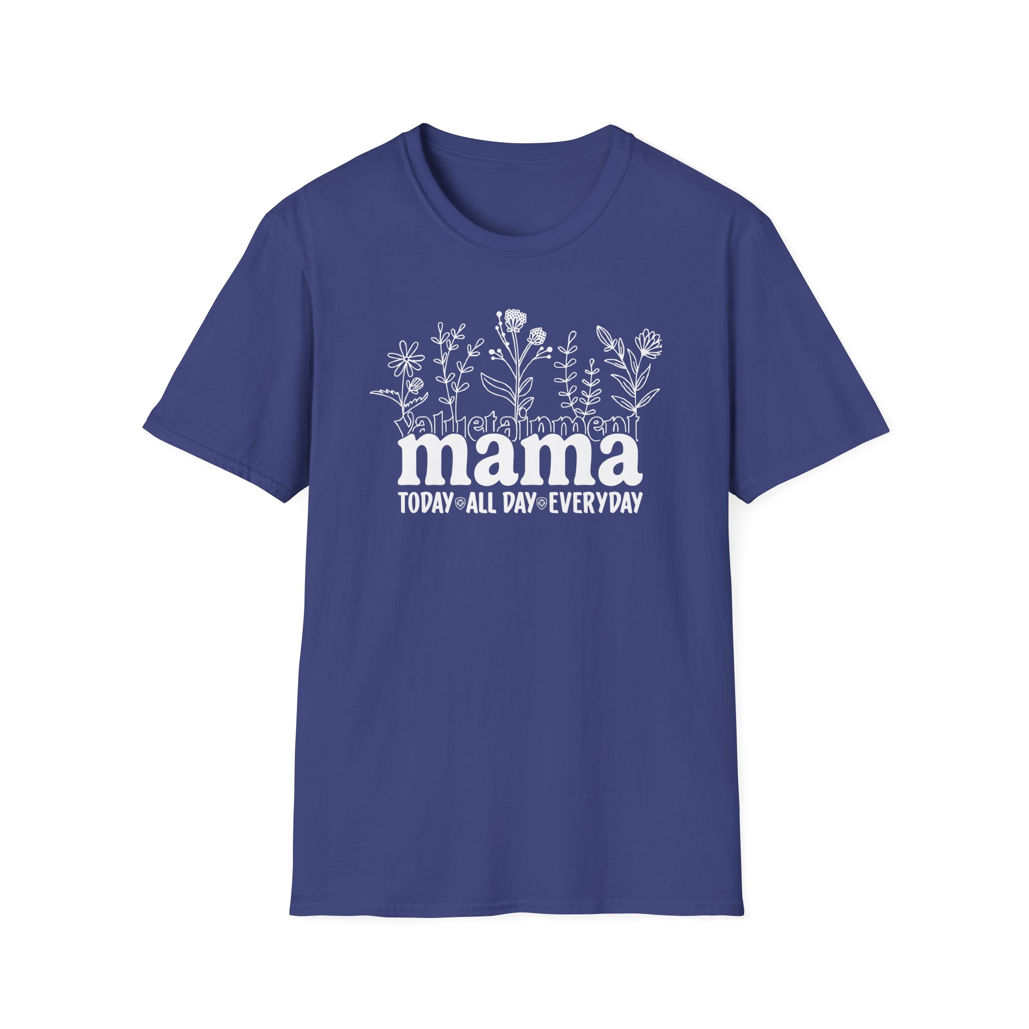 Valuetainment Future Looks Bright Lilac Everyday Vt Mama Unisex Softstyle T-Shirt