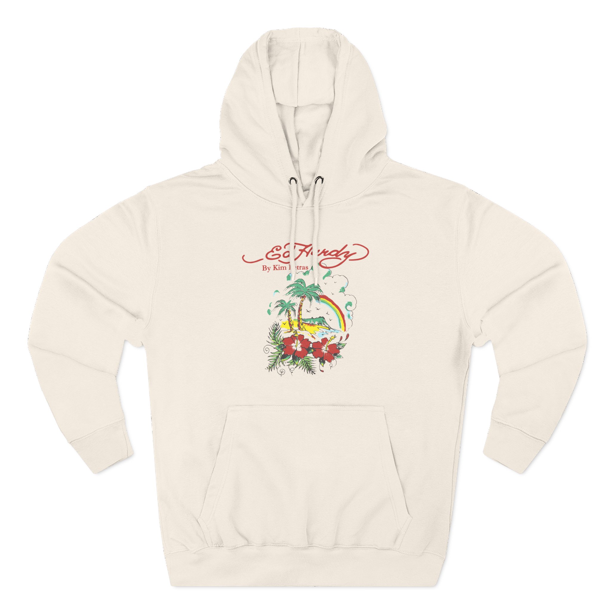 Kim Petras Tropical Scene Lettuce Three-Panel Fleece Hoodie