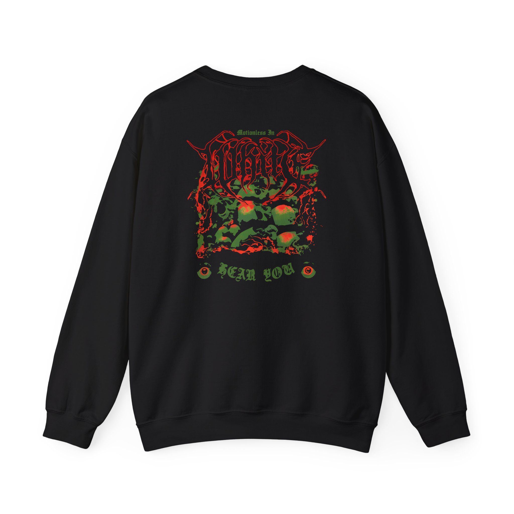 Motionless in White Dead Can’t Hear You Unisex Heavy Blend™ Crewneck Sweatshirt