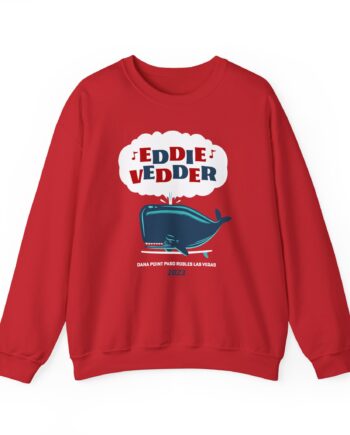 Eddie Vedder Whale Unisex Heavy Blend™ Crewneck Sweatshirt