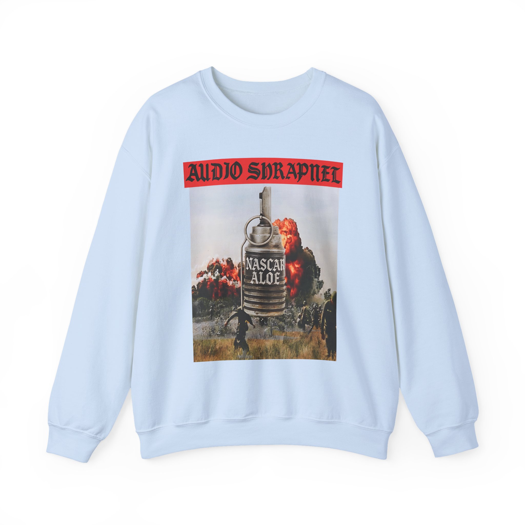 Nascar Aloe Grenade Unisex Heavy Blendâ„¢ Crewneck Sweatshirt