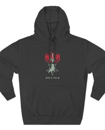 Marduk Wolves Three-Panel Fleece Hoodie