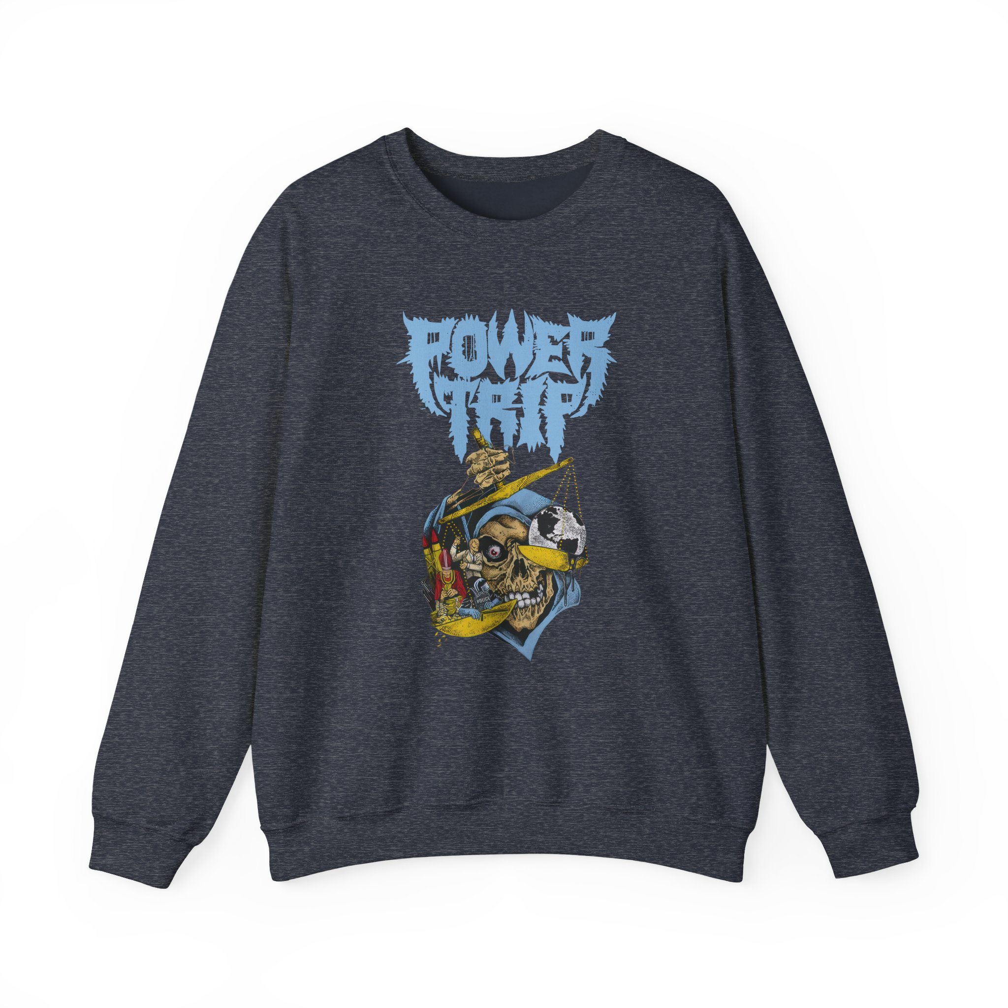 Power Trip Scale Unisex Heavy Blendâ„¢ Crewneck Sweatshirt