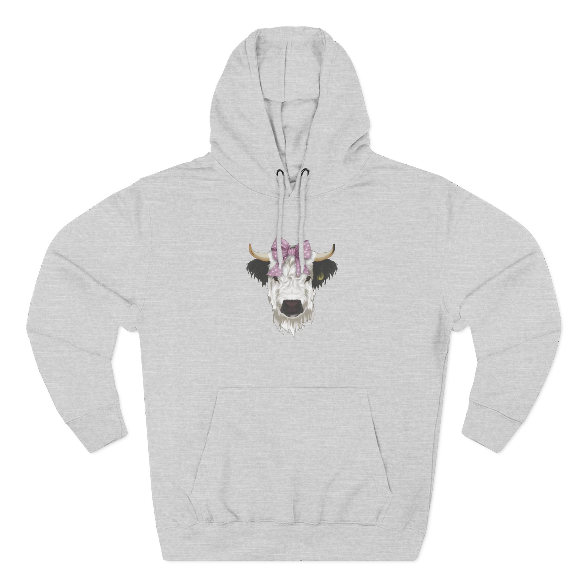 Katie Van Slyke Poppy Three-Panel Fleece Hoodie