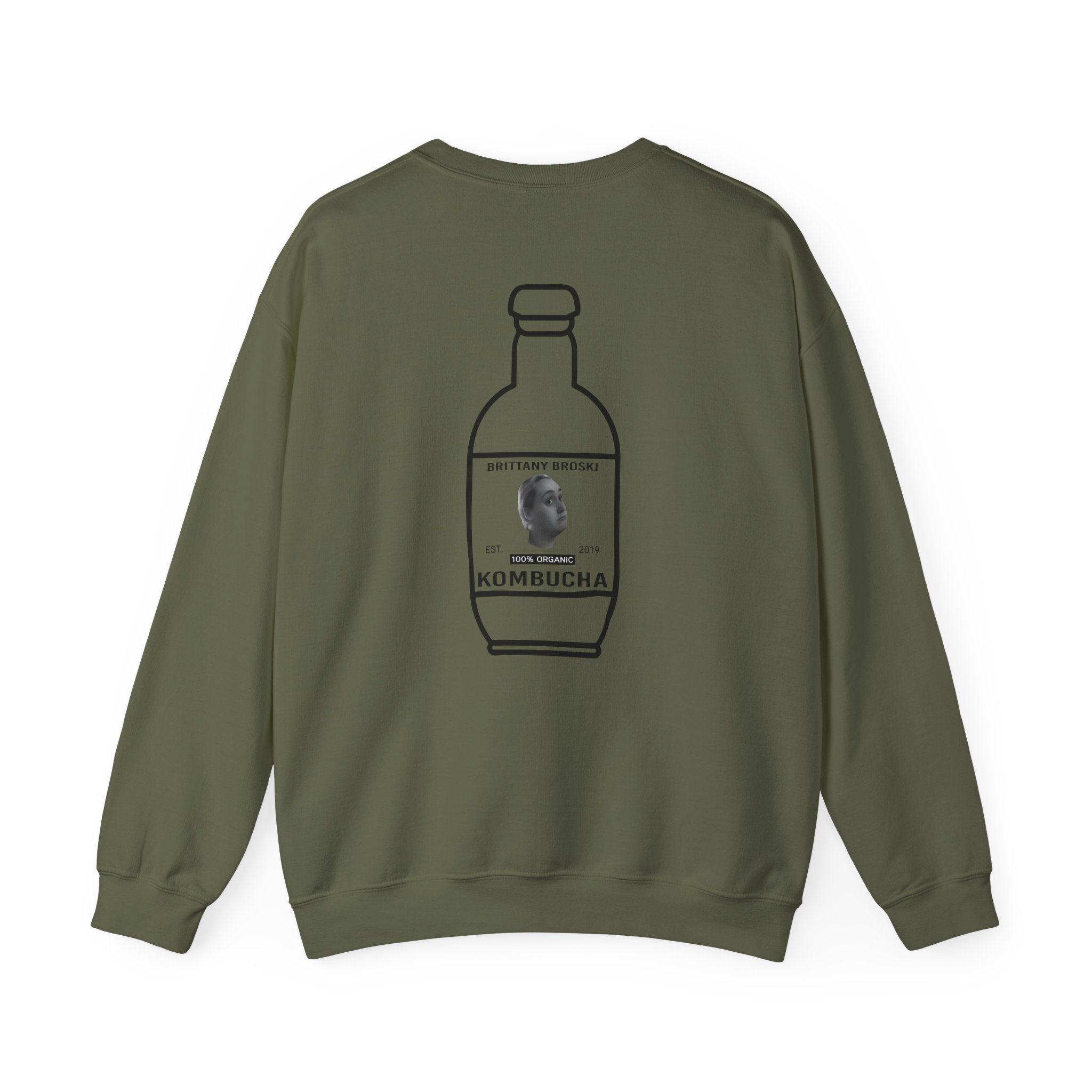 Broski Report Kombucha Unisex Heavy Blendâ„¢ Crewneck Sweatshirt