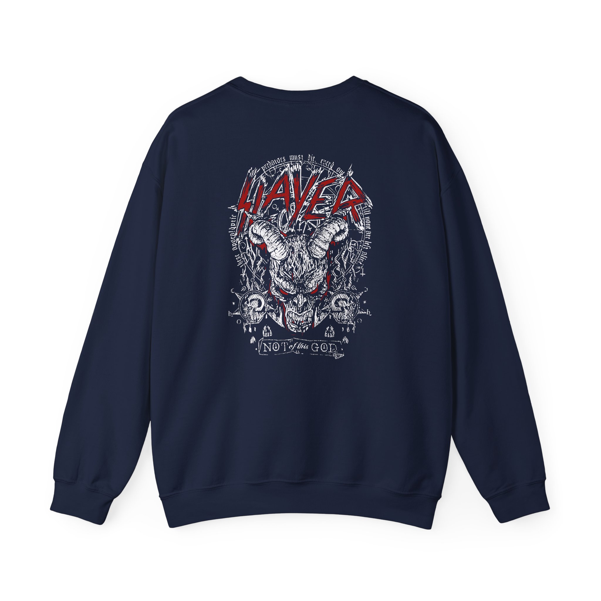 Slayer Not Of This God Unisex Heavy Blendâ„¢ Crewneck Sweatshirt