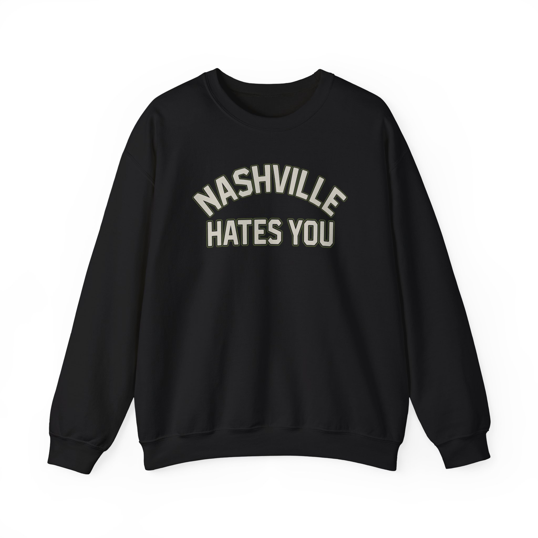 Orthodox Nashville Hates You Unisex Heavy Blendâ„¢ Crewneck Sweatshirt