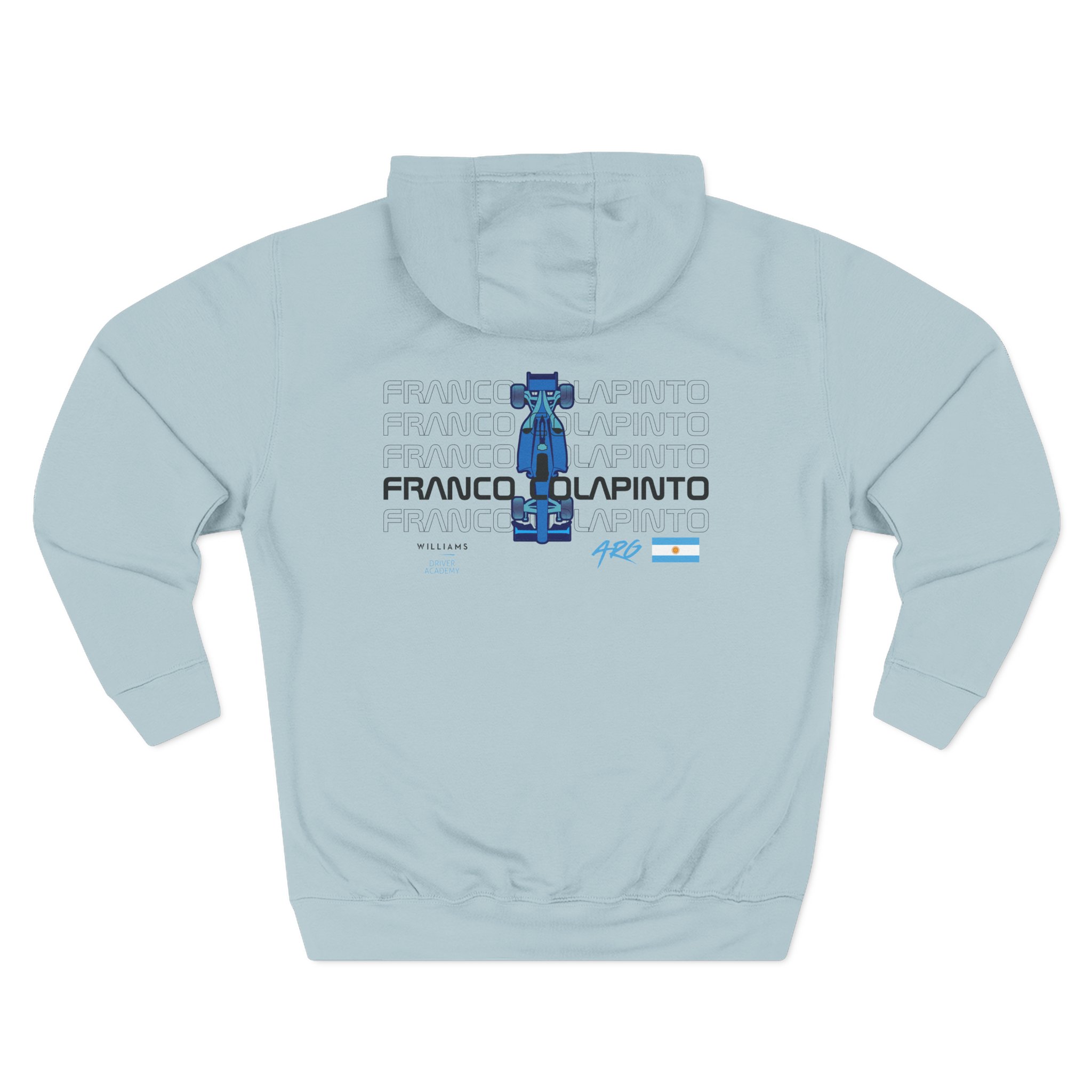 Franco Colapinto Three-Panel Fleece Hoodie