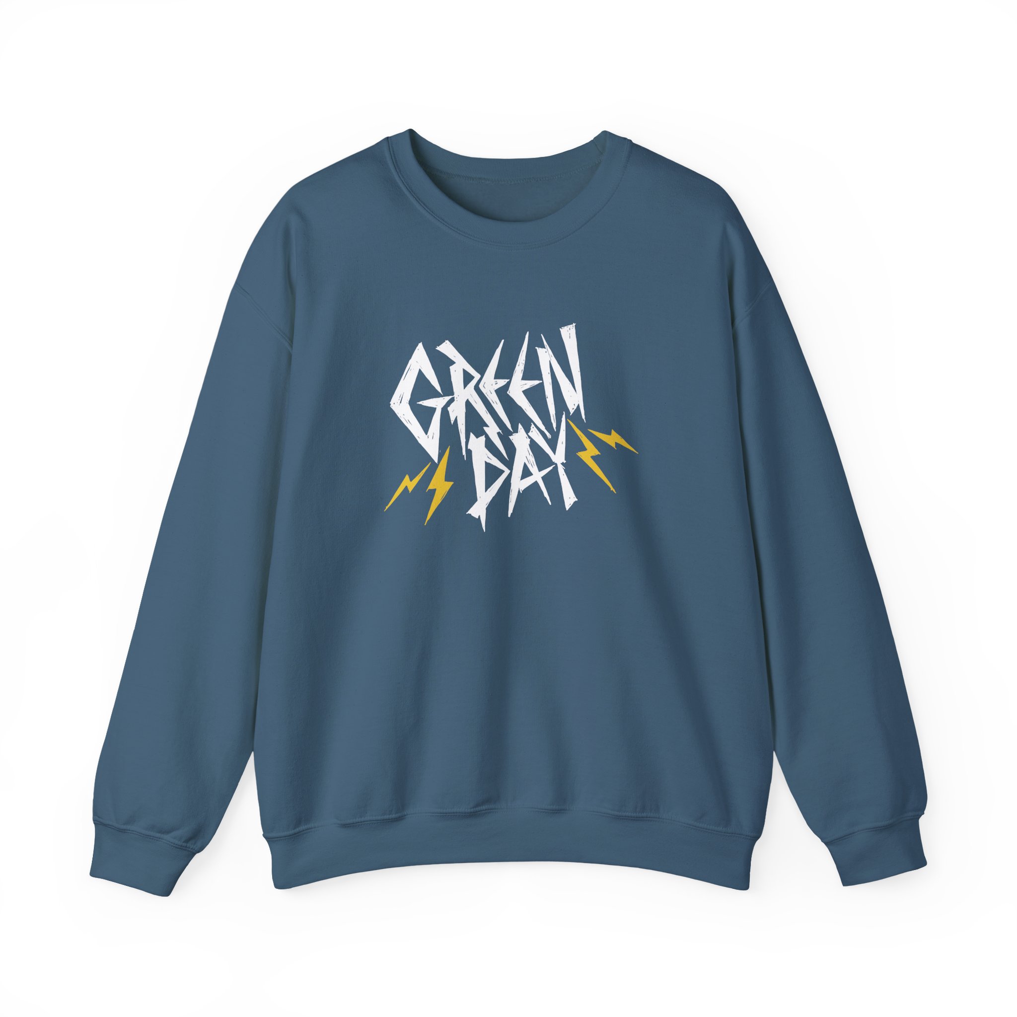 Green Day Bolt Logo Unisex Heavy Blendâ„¢ Crewneck Sweatshirt