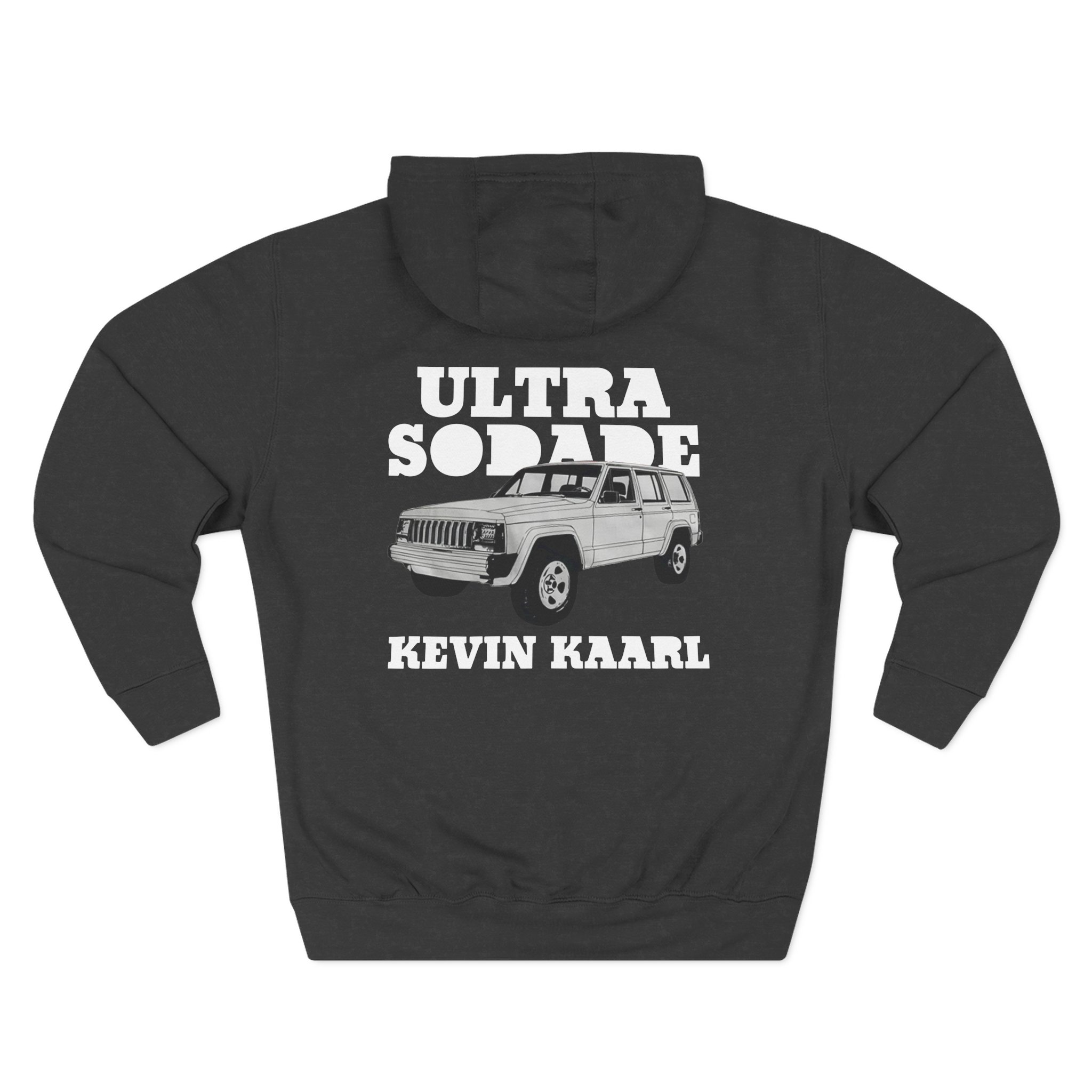 Kevin Kaarl Ultra Sodade Three-Panel Fleece Hoodie