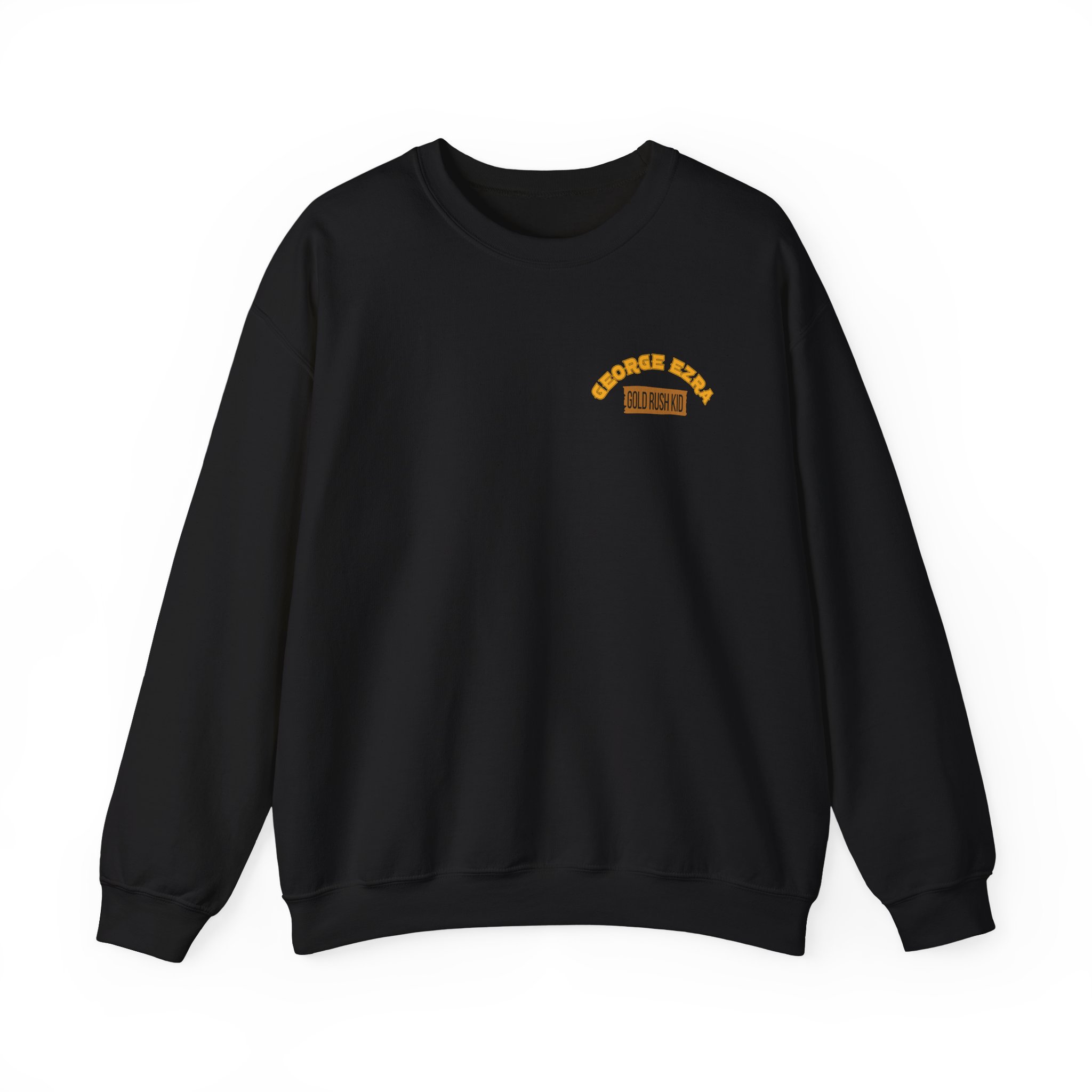 George Ezra Leaning Gold Rush Kid Unisex Heavy Blendâ„¢ Crewneck Sweatshirt