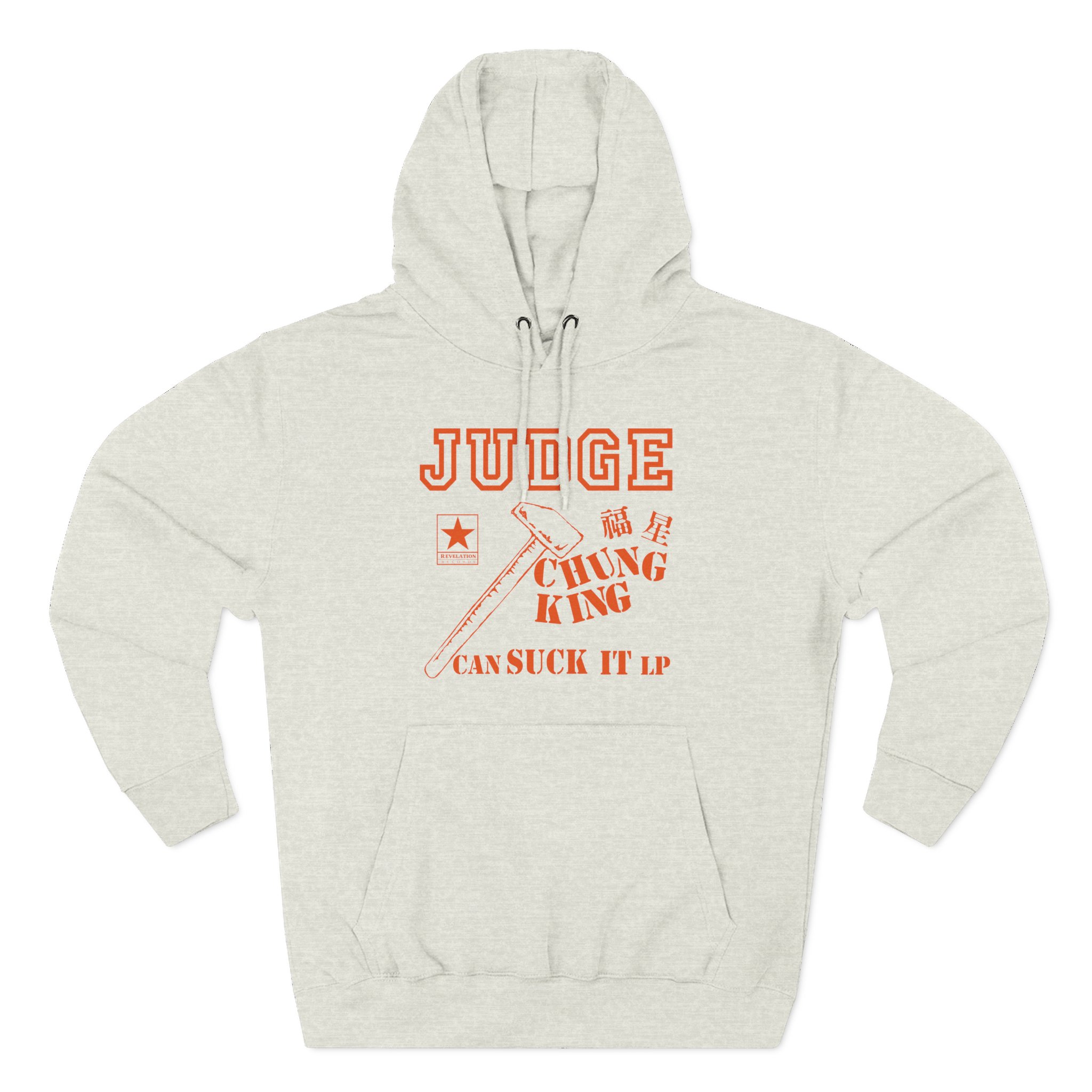 Judge Chung King Three-Panel Fleece Hoodie